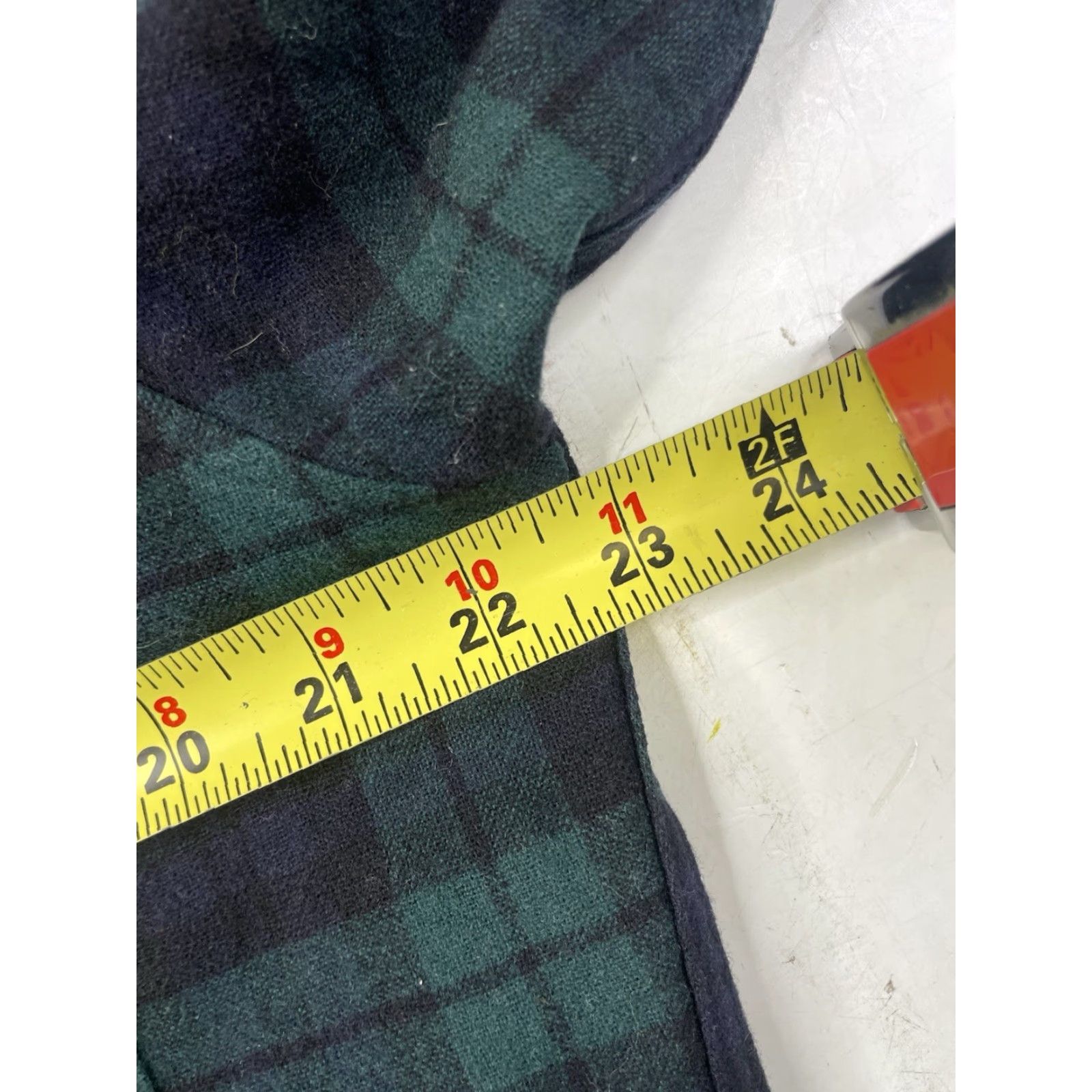 Pendleton VINTAGE Pendleton Black Watch Tartan Plaid Flannel Shirt Elbow Patches Large Size US L / EU 52-54 / 3 - 6 Thumbnail