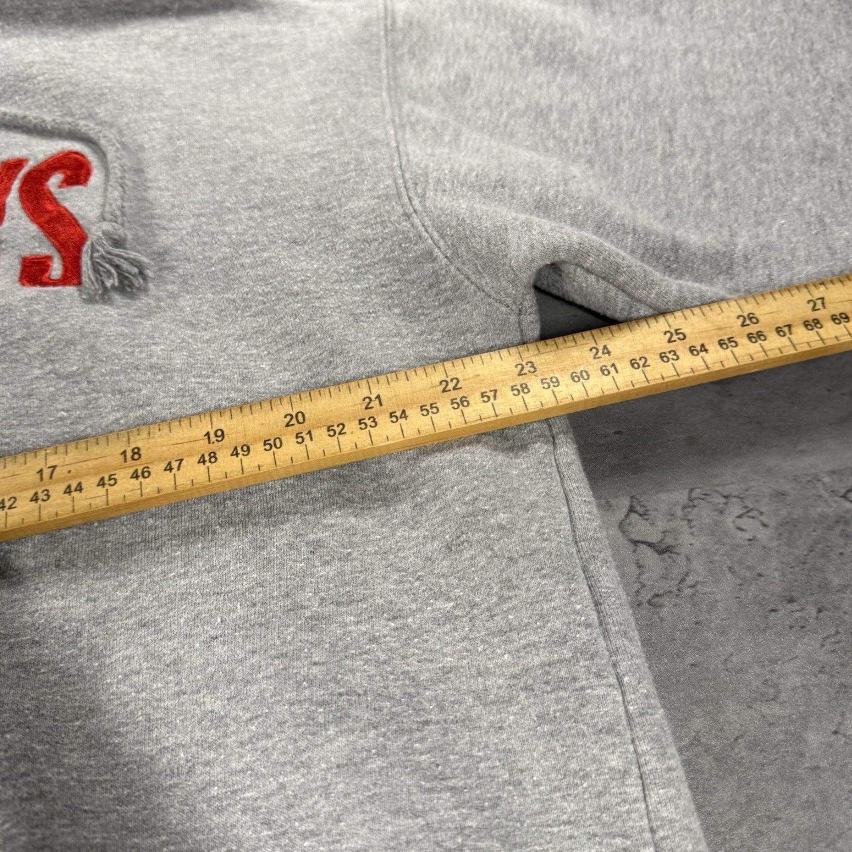 Vintage VINTAGE MV Sport Hoodie Jersey Boys Medium Gray Pullover Long Sleeve Men Shirts Boys Music 90s Fashion Womens? Size US L / EU 52-54 / 3 - 5 Thumbnail