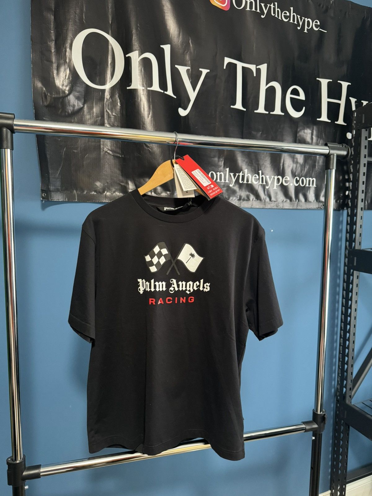 Palm Angels Palm angles racing tee Size US M / EU 48-50 / 2 - 1 Thumbnail