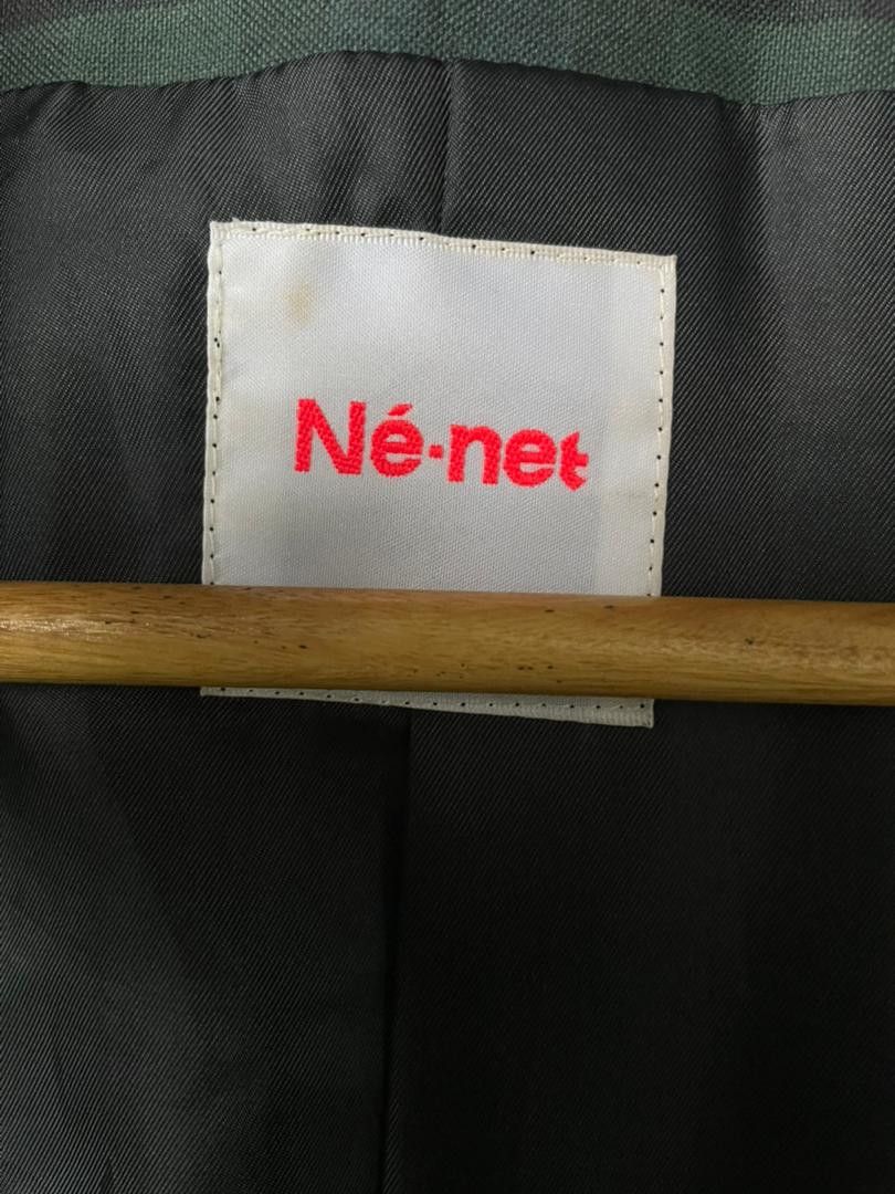 Ne-Net Authentic Japan! Net Net by Issey Miyake Plaid Long Jacket Size M / US 6-8 / IT 42-44 - 7 Thumbnail