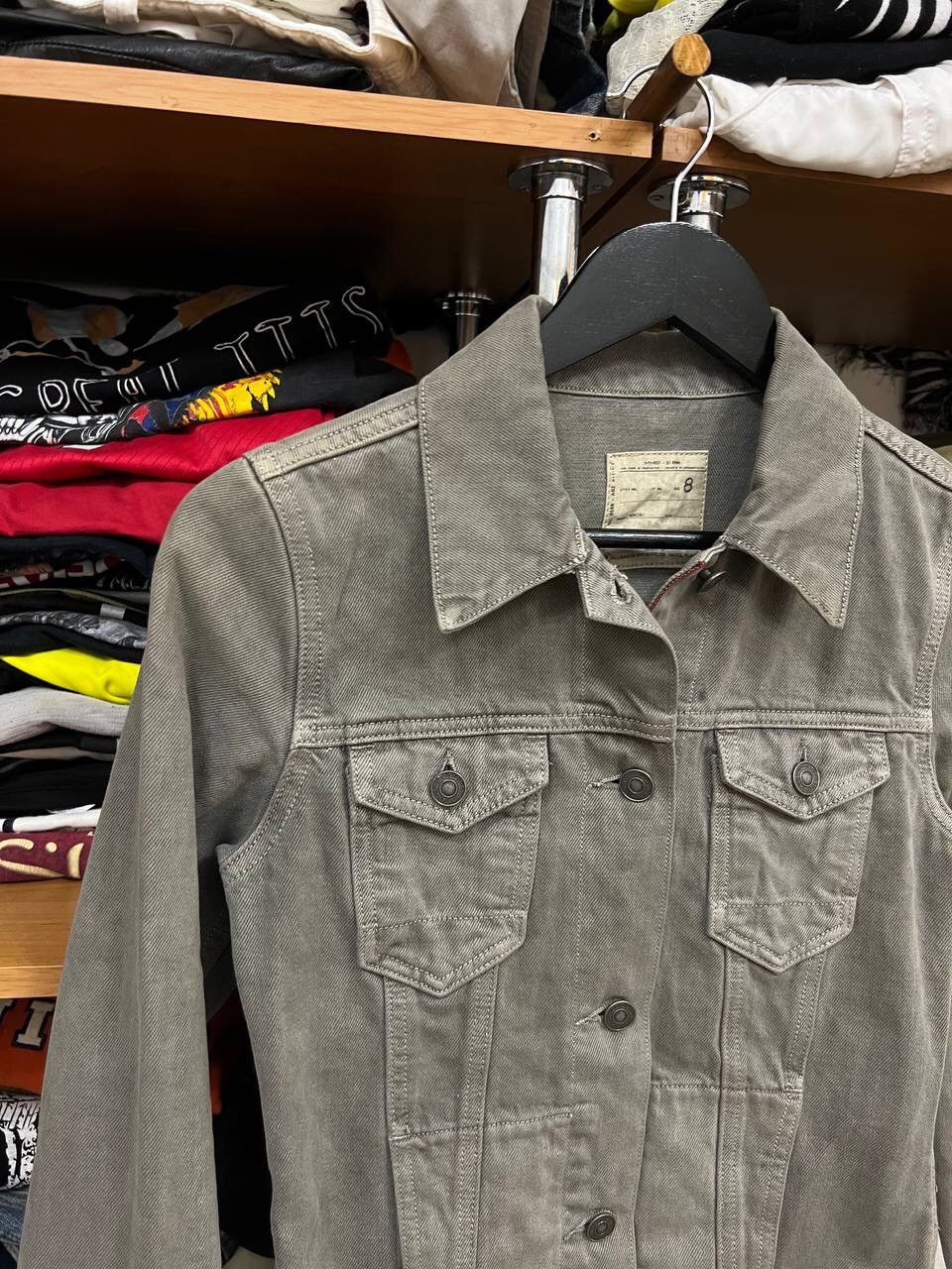Allsaints AllSaints denim jacket jeans Avant Garde Y2K Style Size M / US 6-8 / IT 42-44 - 2 Thumbnail