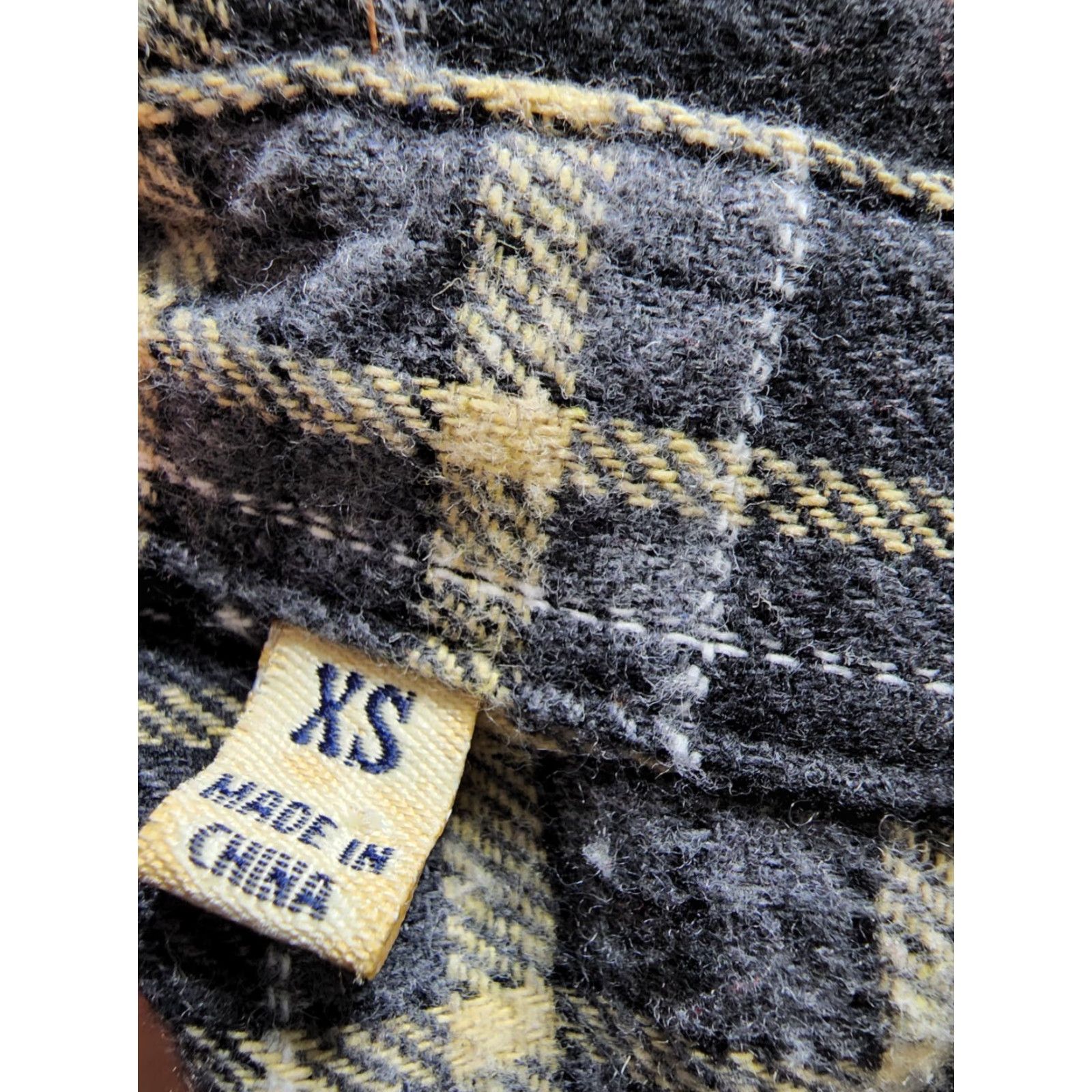 Vintage JACHS Mens XS Heritage Flannel Heavyweight Plaid Long Sleeve Shirt Size US XS / EU 42 / 0 - 4 Thumbnail