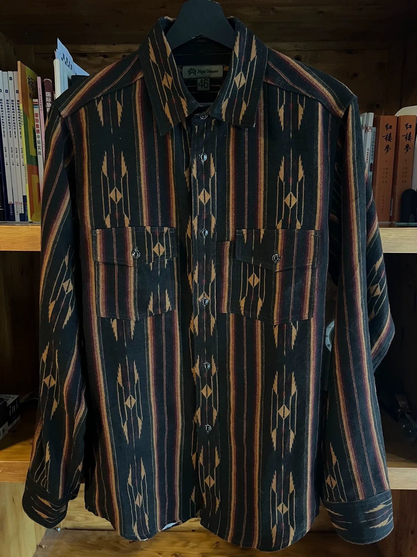 Nigel Cabourn Nigel Cabourn Navajo Shirt Size US S / EU 44-46 / 1 - 1 Thumbnail