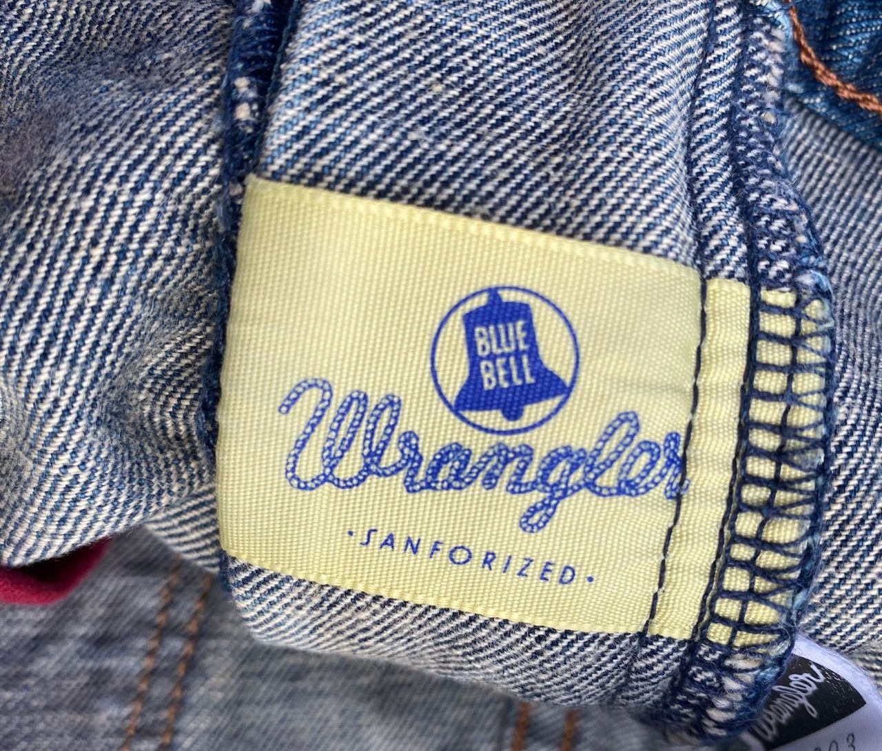 Wrangler Vintage 80s Wrangler Blue Bell Distressed Denim Size US 32 / EU 48 - 18 Thumbnail