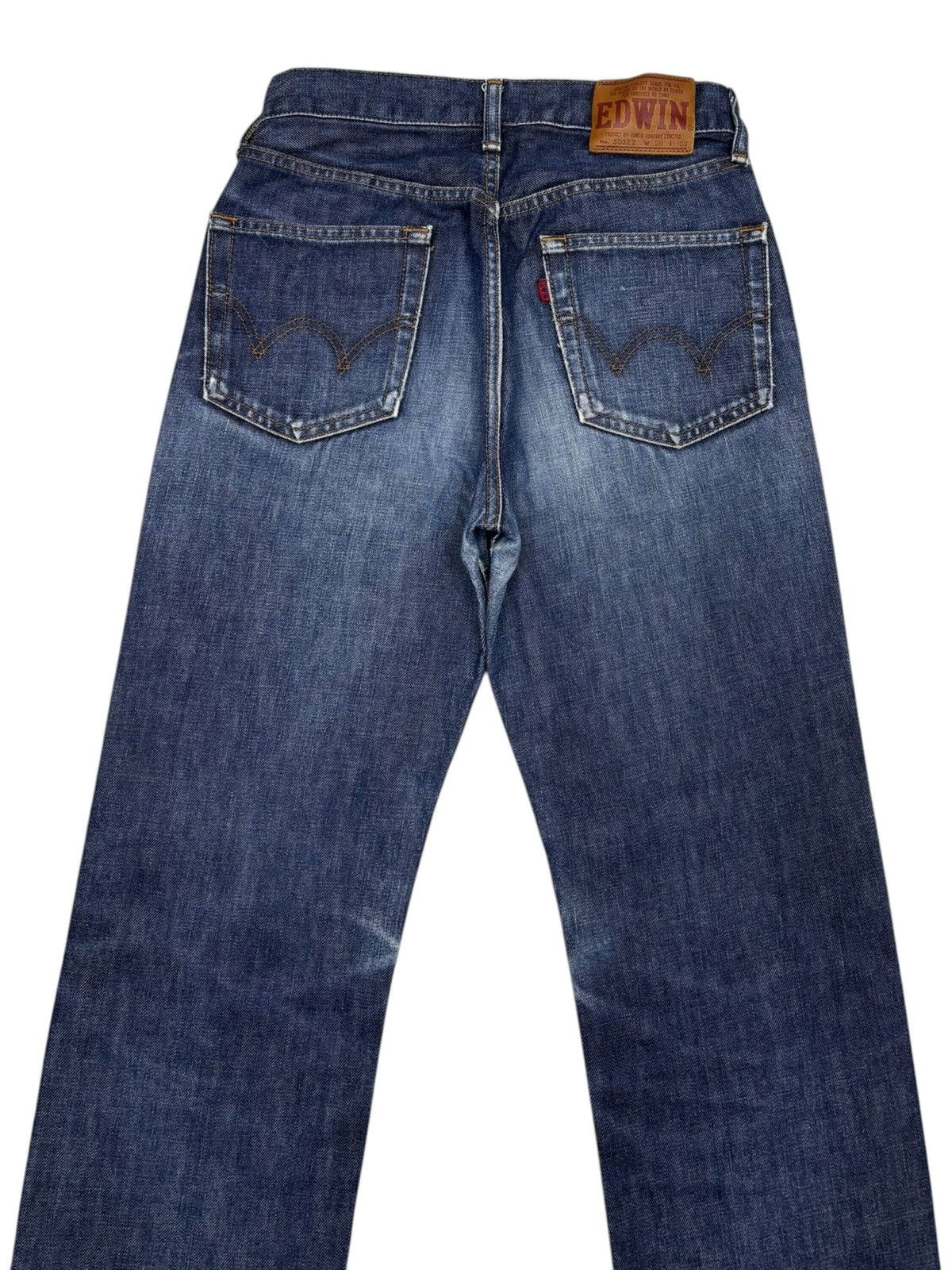 Undercover VINTAGE EDWIN 503zz STRAIGHT CUT DENIM JEANS Size US 27 - 6 Thumbnail