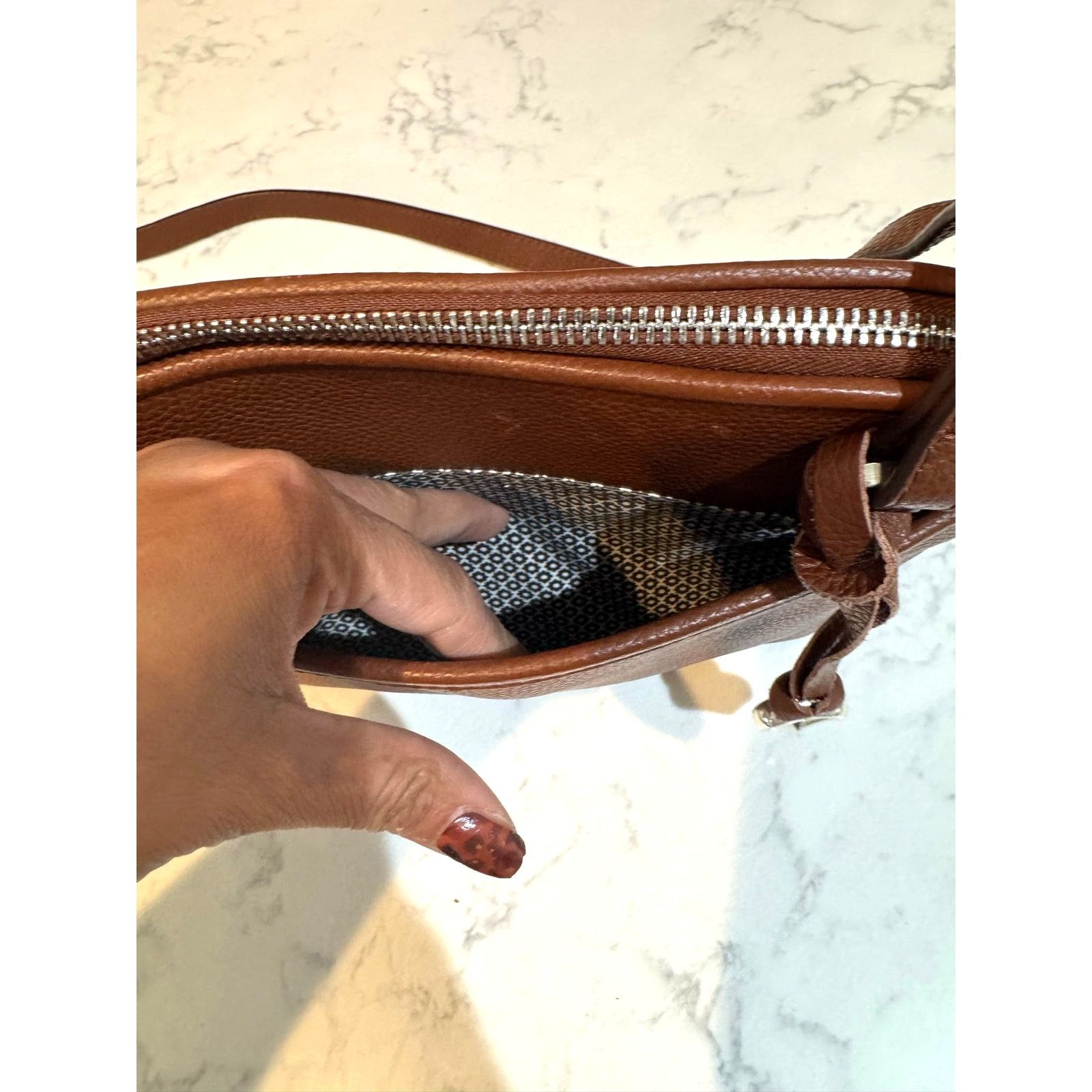 Brighton Brighton Contempo Shelby Bourbon Organizer bag leather Size ONE SIZE - 7 Thumbnail