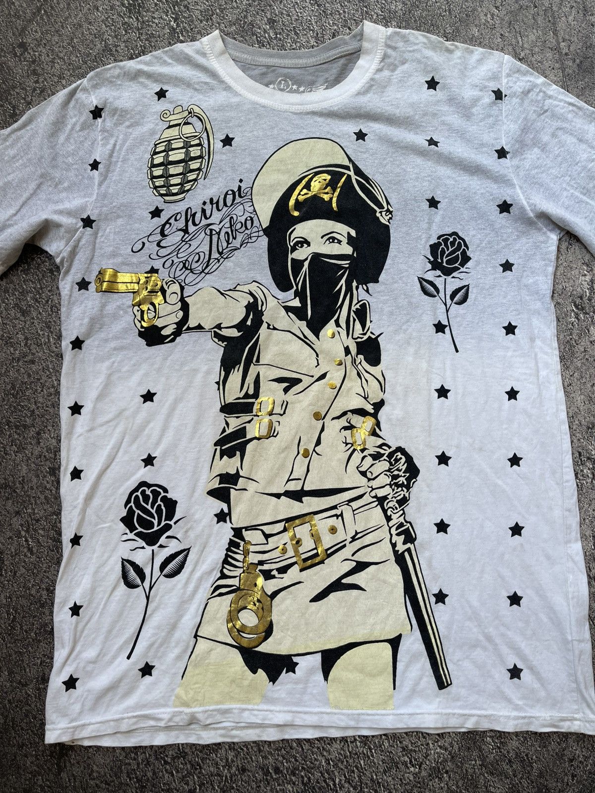 Japanese Brand Y2K Shiroi neko ifsixwasnine tshirt Size US XL / EU 56 / 4 - 2 Thumbnail