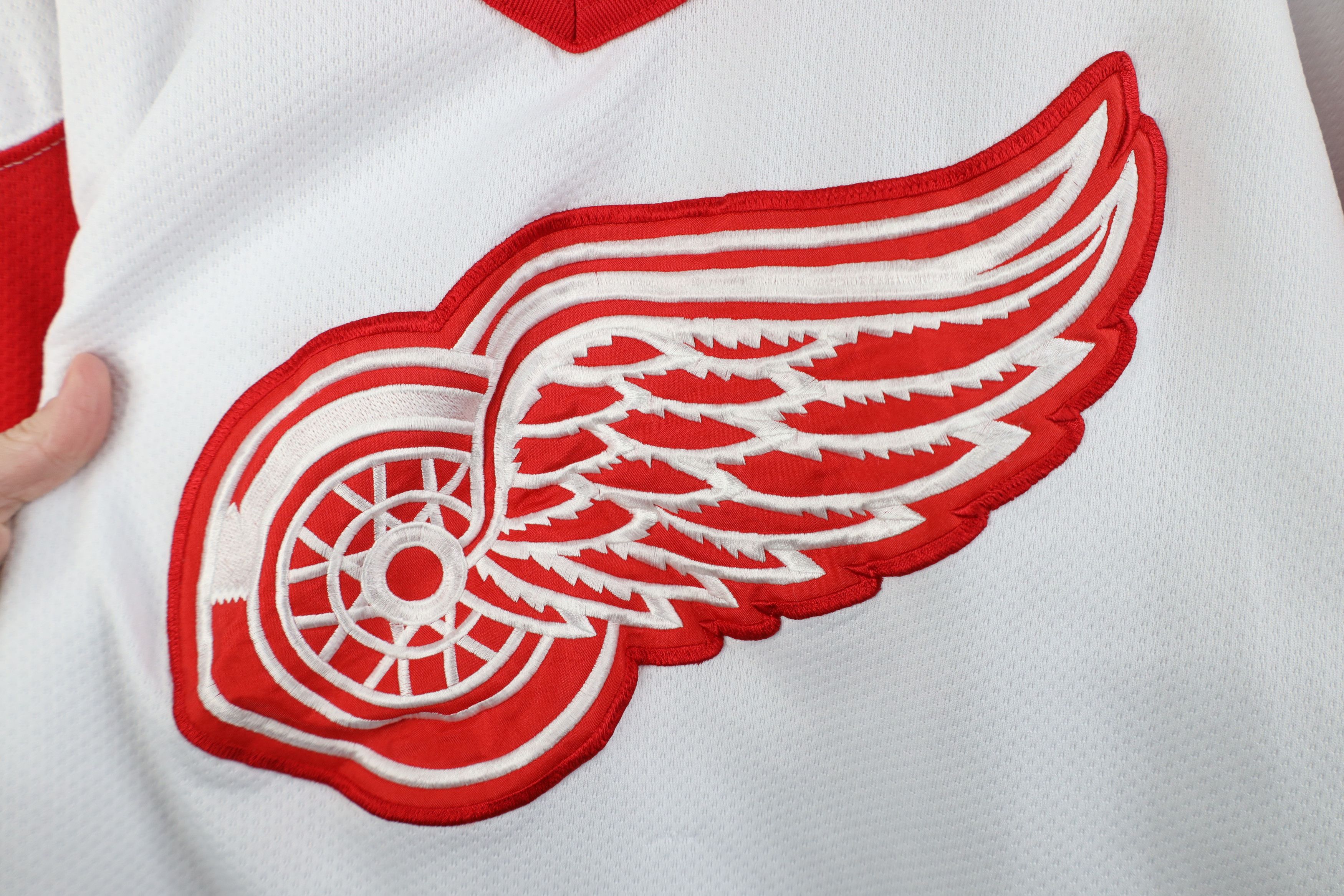 Starter Vintage 90s Starter Red Wings Hockey Jersey 2Pac 2 Pac White Size US L / EU 52-54 / 3 - 6 Thumbnail