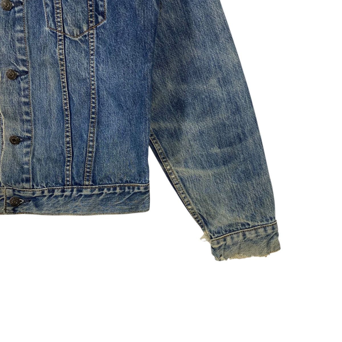 Levi's Levi's Type III Denim Trucker Distressed Jacket L Size Size US L / EU 52-54 / 3 - 7 Thumbnail