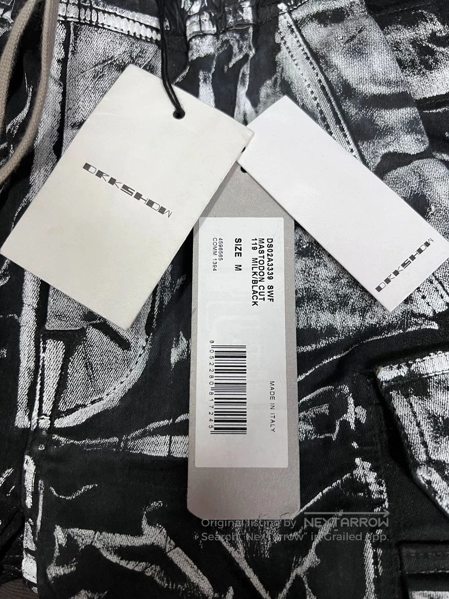 Rick Owens Rick Owens Black Denim Cargo Pants. Size US 36 / EU 52 - 4 Thumbnail
