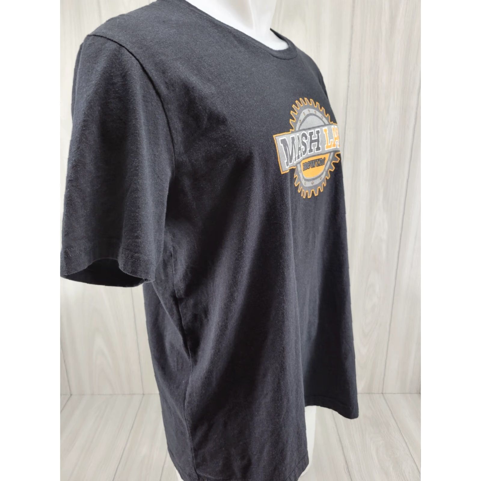 Vintage Mash Lab Brewing Windsor Co. Shirt XL Black Men Short Sleeve T-Shirt Size US XL / EU 56 / 4 - 4 Thumbnail