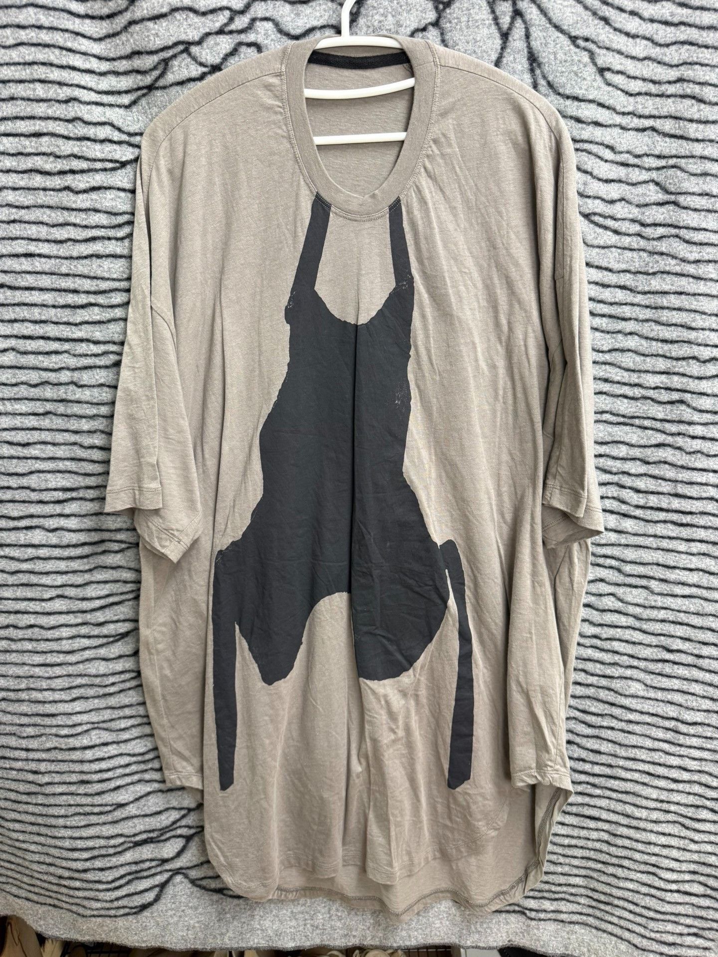 Julius Julius Abstract Print Loose Mecha Tee Size US L / EU 52-54 / 3 - 1 Thumbnail