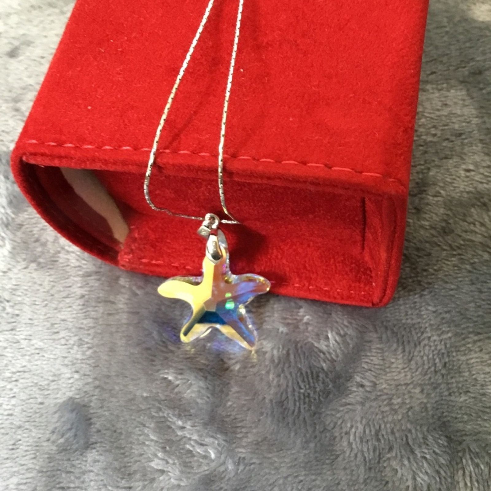 Other Silver Large Sparkle Star Necklace Size ONE SIZE - 1 Thumbnail