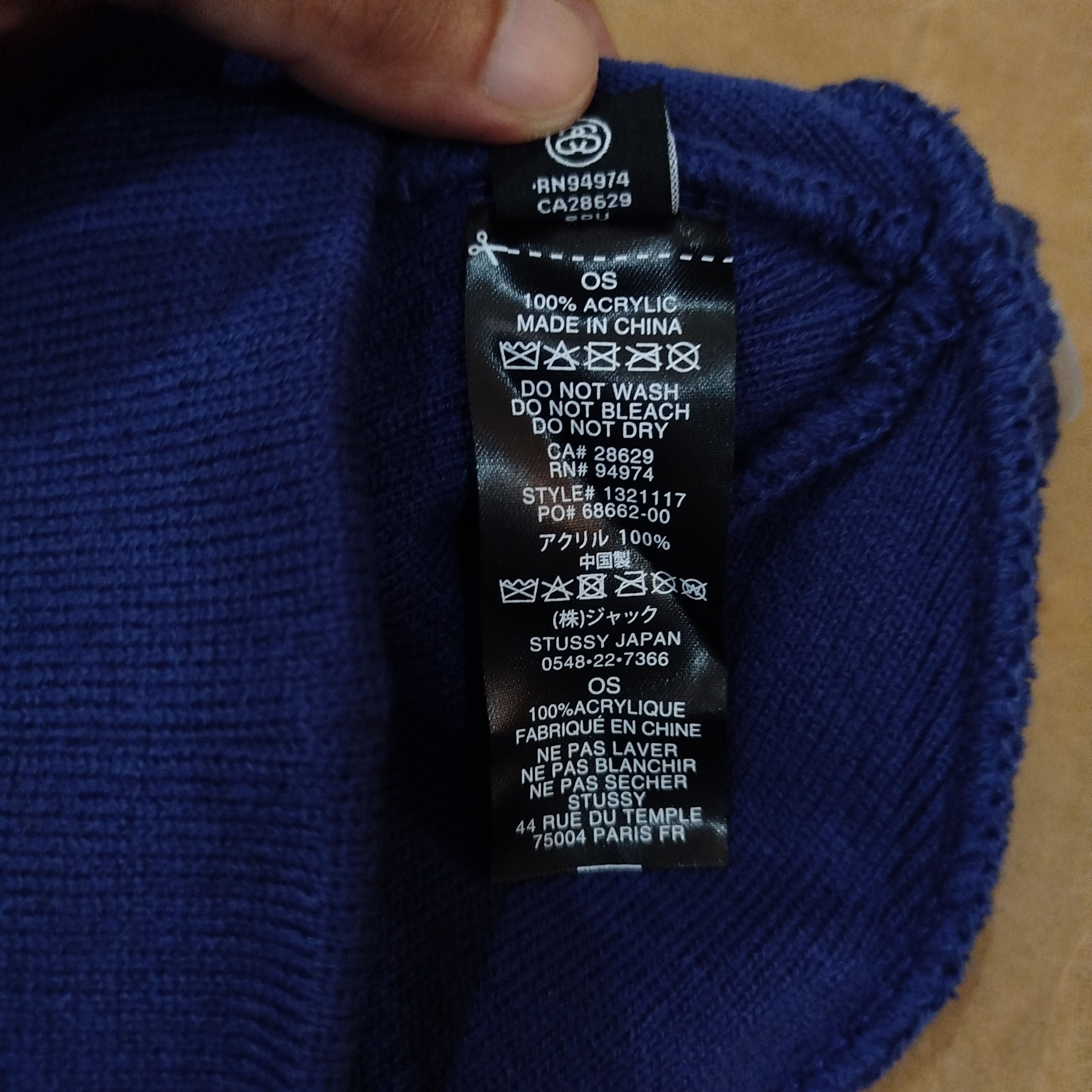 Stussy STUSSY SS LINK SKULL CAP Size ONE SIZE - 4 Thumbnail