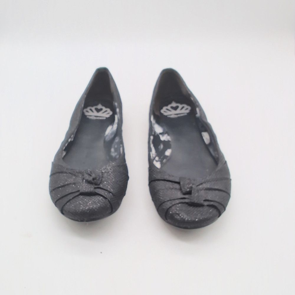 Designer Fergalicious Elegant Black sz 8 Women's Ballet Flats Size US 8 / IT 38 - 3 Thumbnail