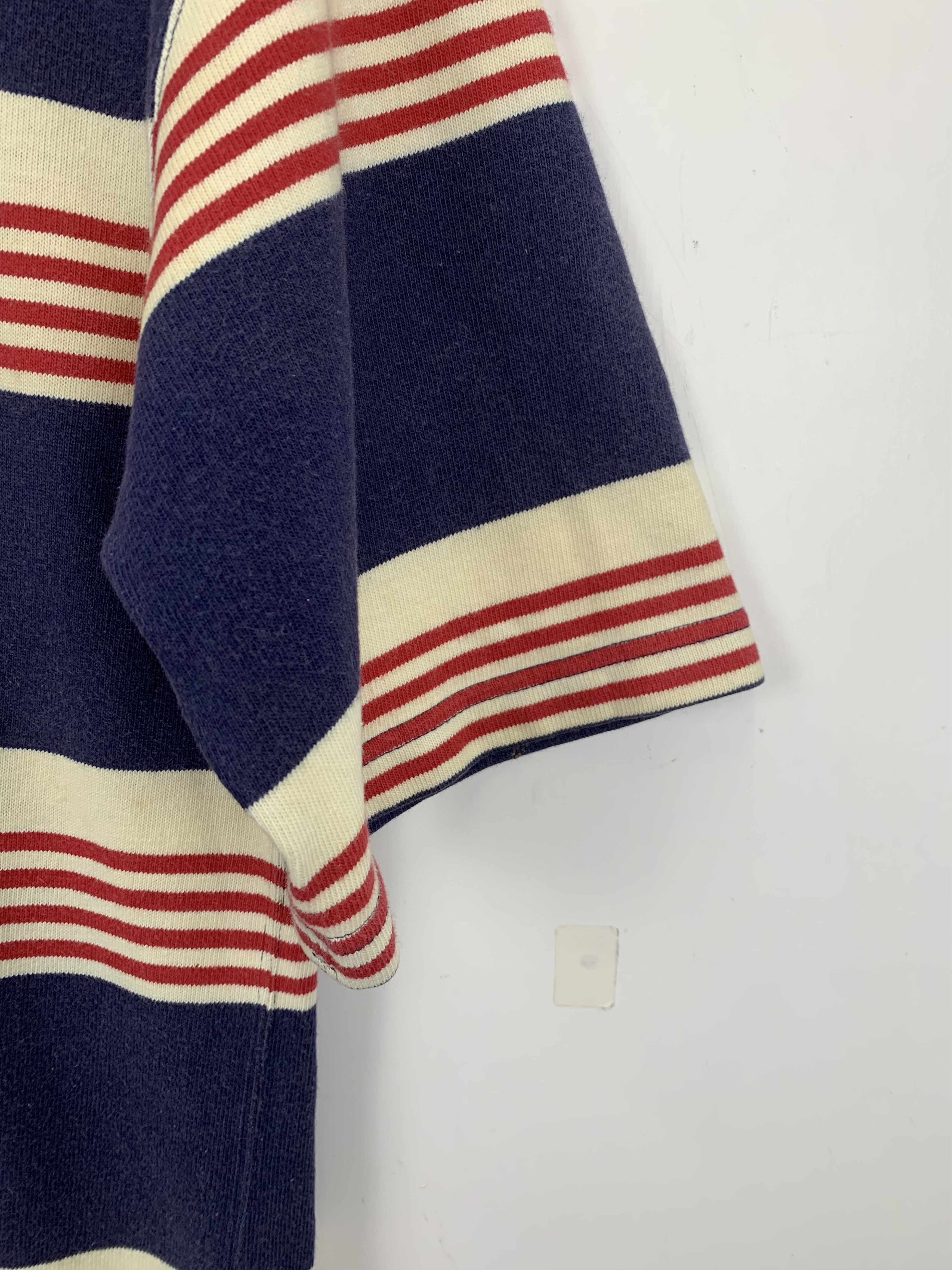 Polo Ralph Lauren × Vintage Vintage 90s Polo Ralph Lauren Striped Tee TA0060 Size US L / EU 52-54 / 3 - 6 Thumbnail