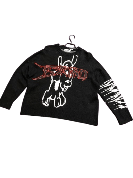 Weekday Vintage Weekday Big Y2K Logo Sweater Size XS Size US XS / EU 42 / 0 - 1 Thumbnail