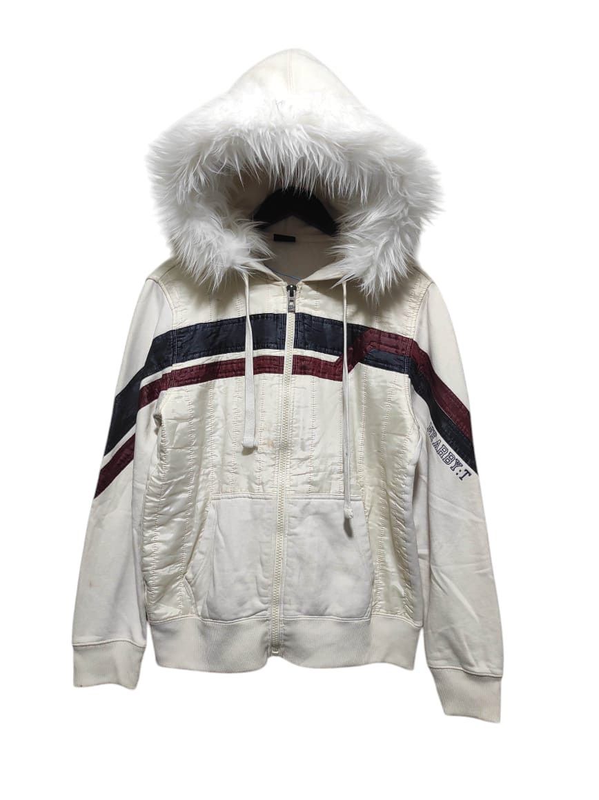 Japanese Brand The Best Jeans Nearby zip fur hoodie ifsix LGB style Size US M / EU 48-50 / 2 - 1 Thumbnail