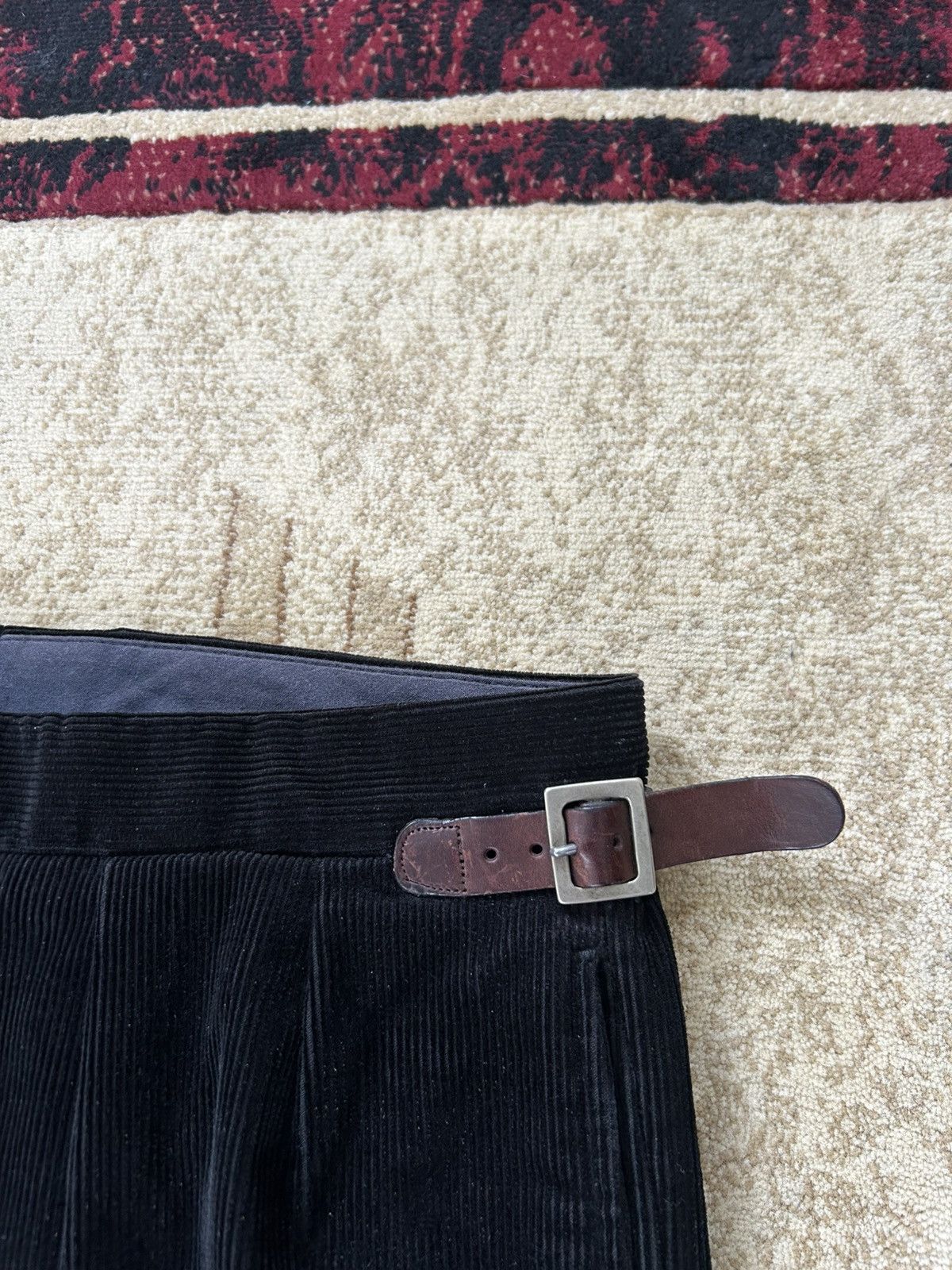 Polo Ralph Lauren Vintage 90s Polo Ralph Lauren Corduroy Pleated Pants Size US 34 / EU 50 - 7 Thumbnail