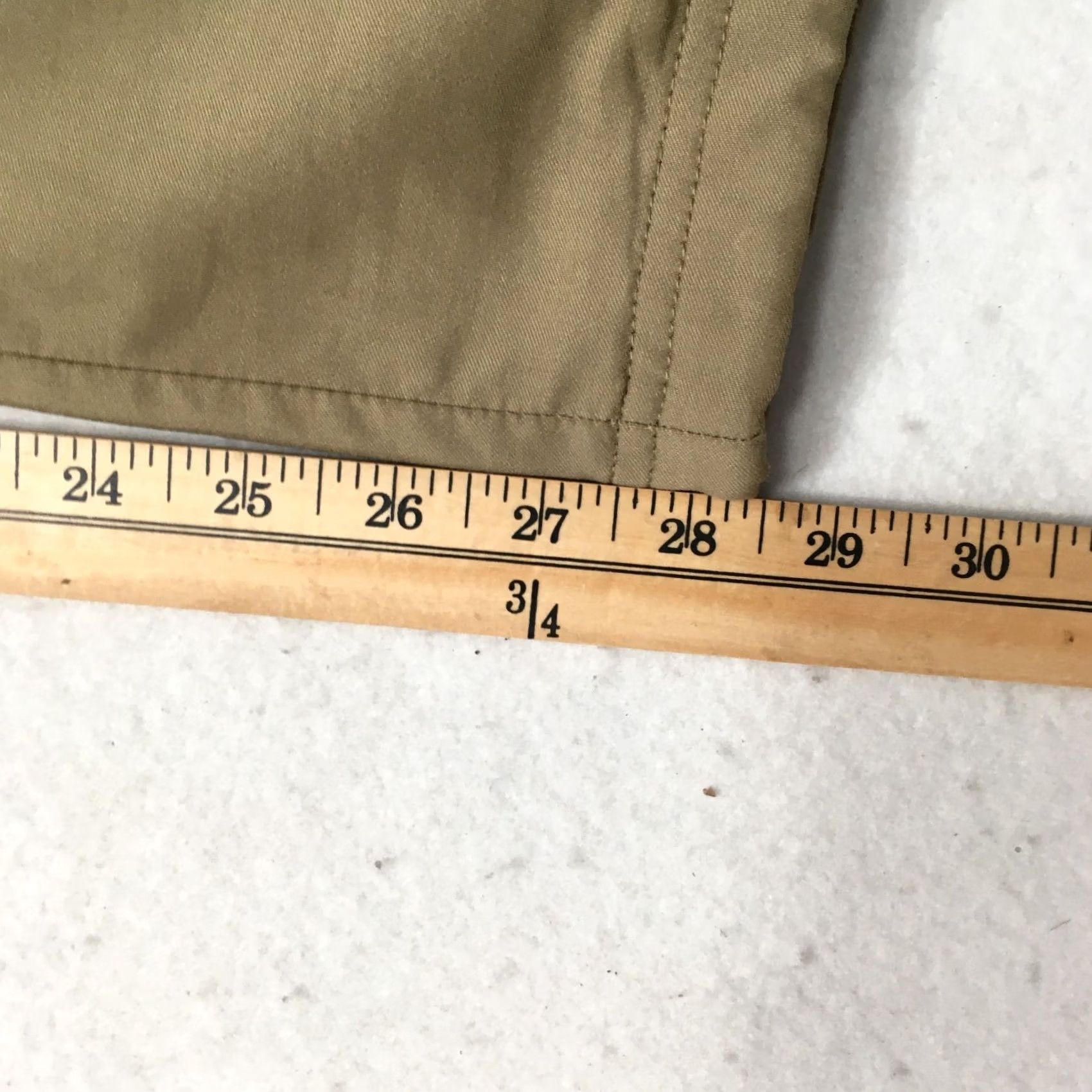 Vintage Gerry Venture Pants Mens 32x30 Khaki Fleece Lined 5 Pocket Size US 32 / EU 48 - 6 Thumbnail