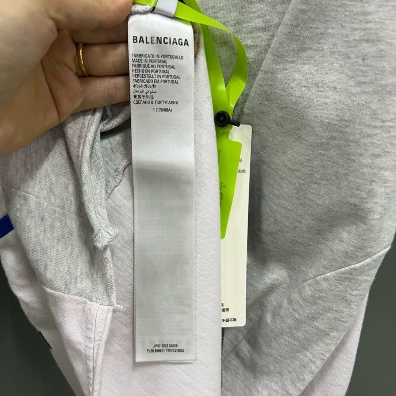 Balenciaga Balenciaga Inverted printed patchwork short sleeves Size US S / EU 44-46 / 1 - 5 Thumbnail