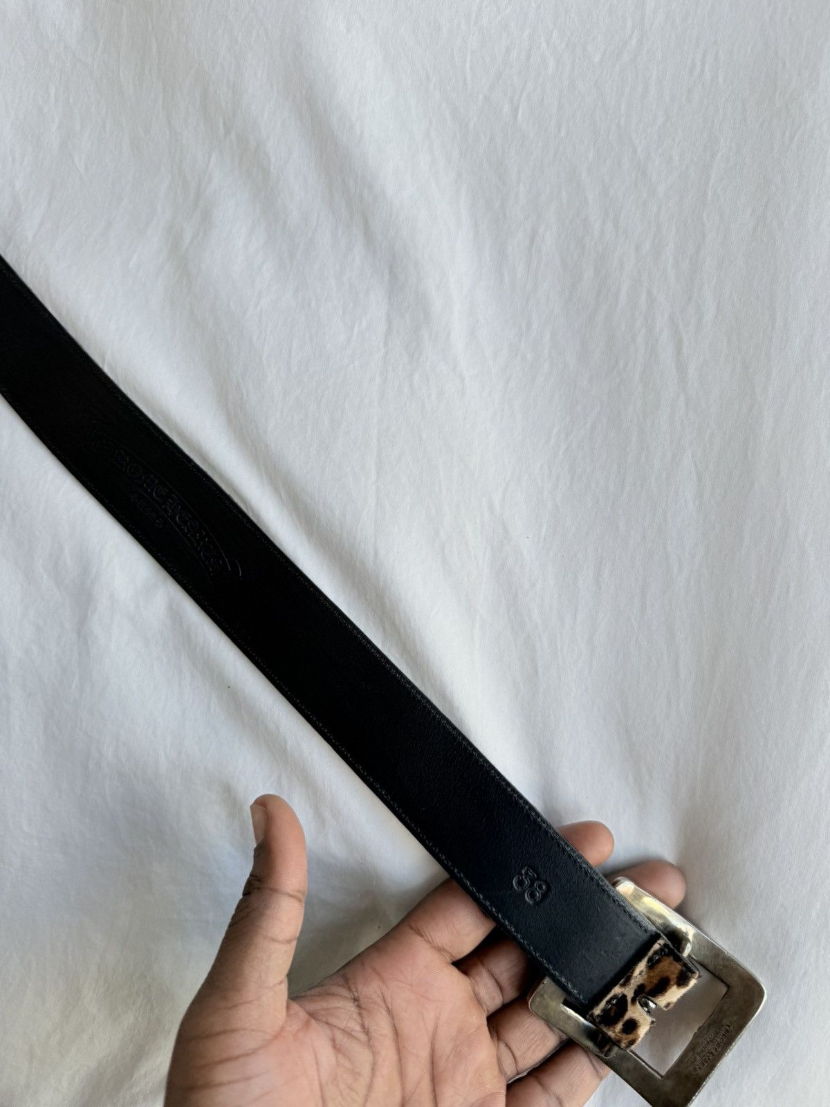 Chrome Hearts Chrome Hearts Cheetah Belt Size 38 - 19 Thumbnail