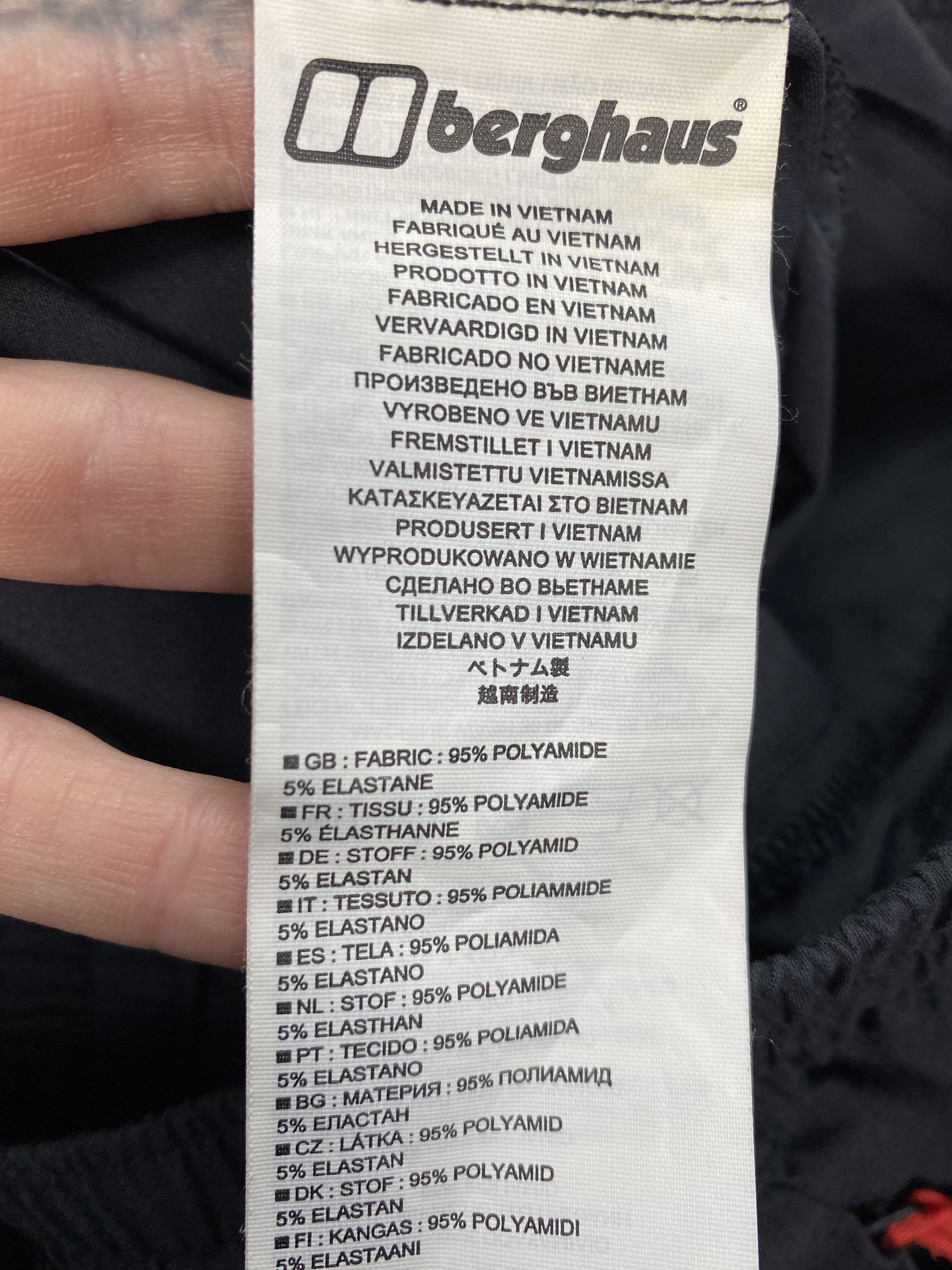 Berghaus Berghaus Outdoor Mens Nylon Track Pants Windbreaker Size US 28 / EU 44 - 5 Thumbnail