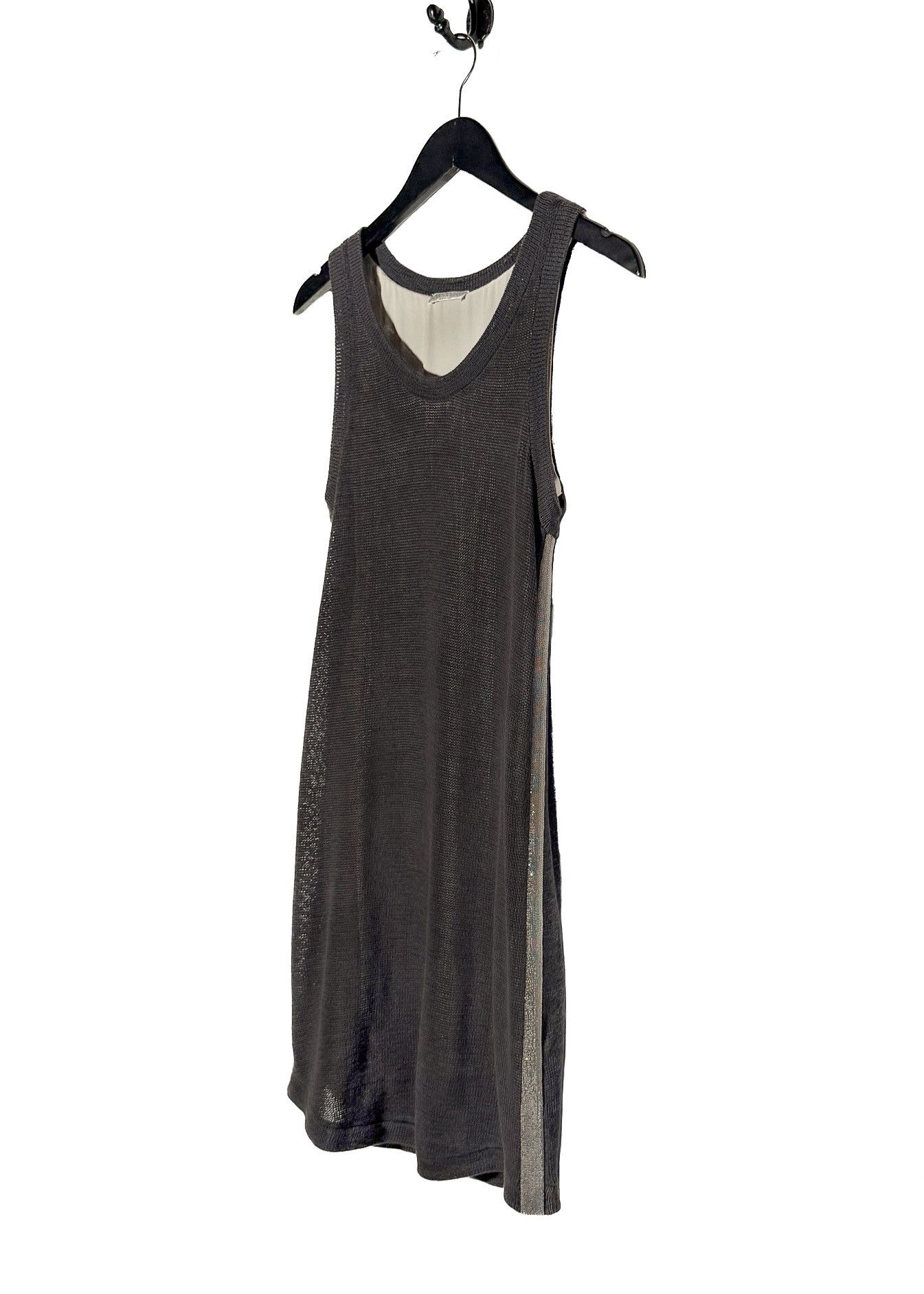 Brunello Cucinelli Brunello Cucinelli Knit Monili Side Band Layered Dress Size S / US 4 / IT 40 - 2 Thumbnail