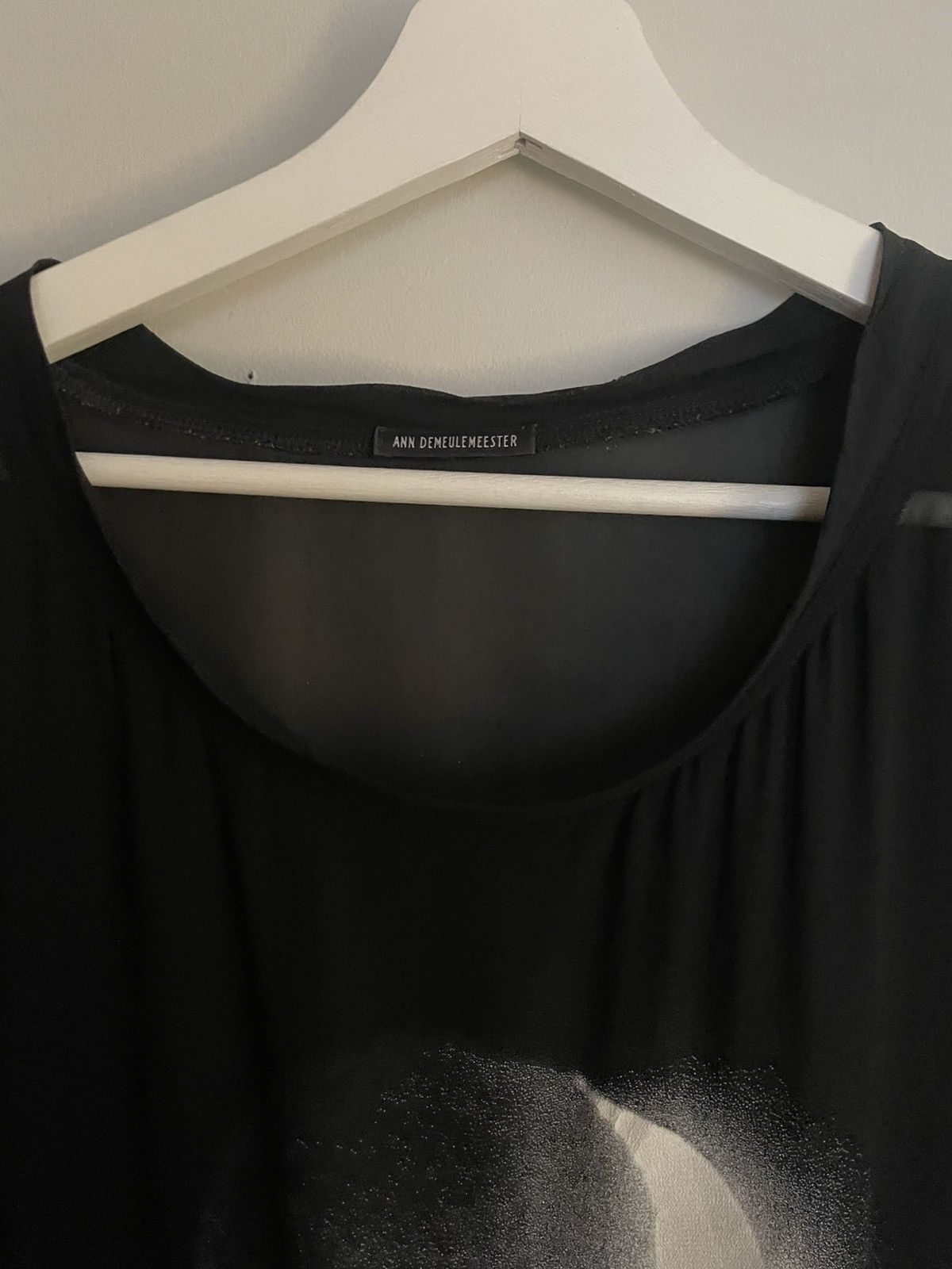 Ann Demeulemeester AW03 Moon Sheer Shirt Size US M / EU 48-50 / 2 - 2 Thumbnail