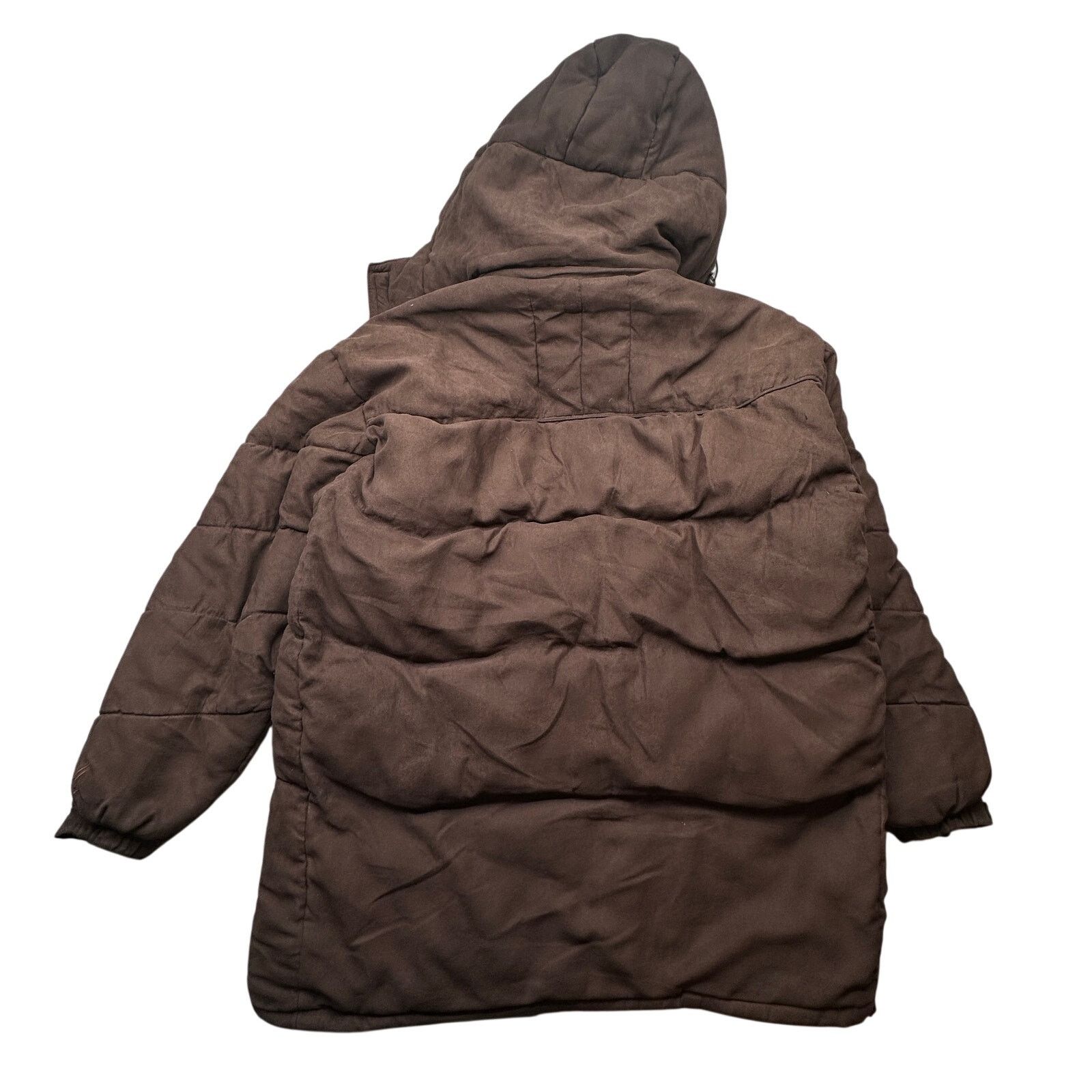 Makaveli VTG Makaveli Branded Tupac Parka Brown Puffer Jacket Mens XL Size US XL / EU 56 / 4 - 2 Thumbnail