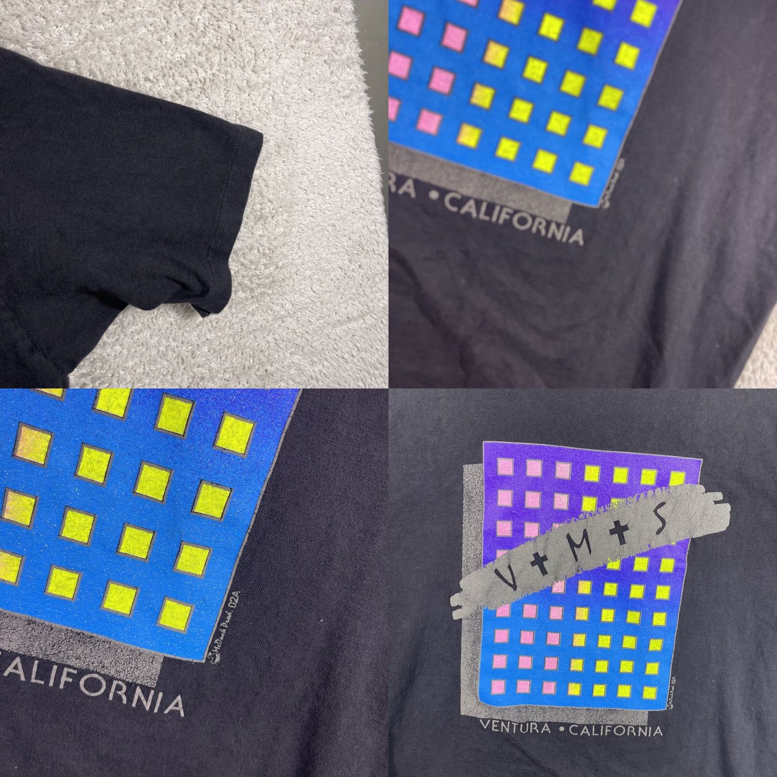 Hanes VINTAGE Hanes Beefy-T Ventura Missionary School T-Shirt Black XL Adult 90s Surf Jesus California 80s USA Men Size US L / EU 52-54 / 3 - 8 Thumbnail