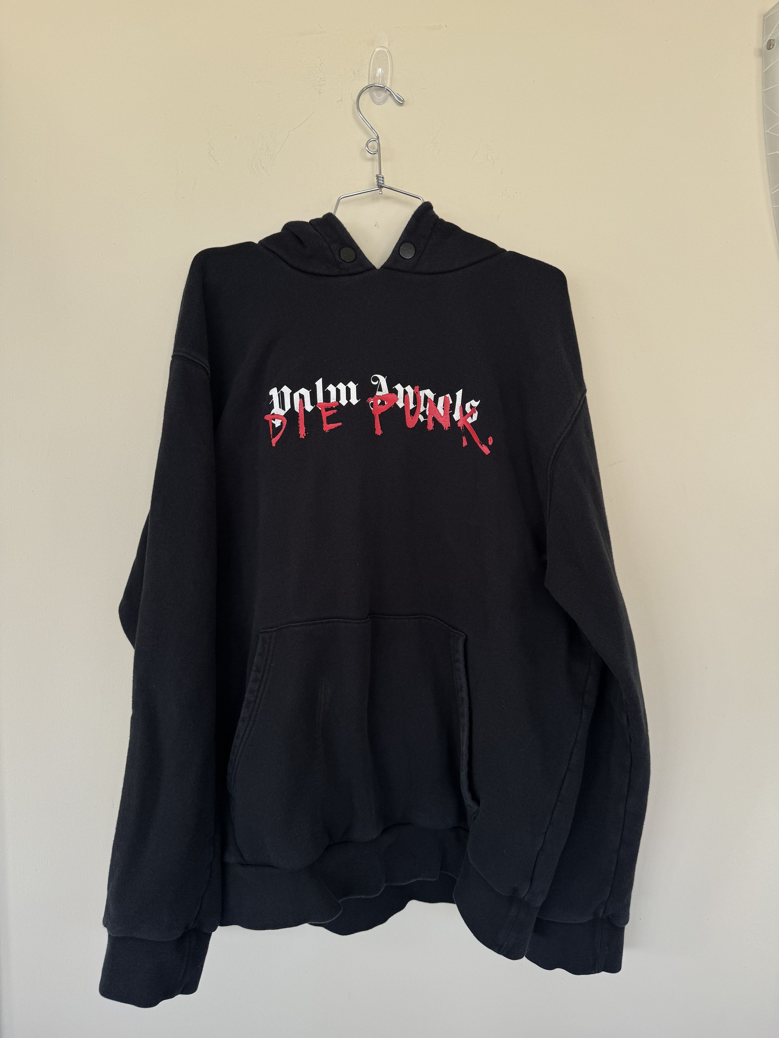 Palm Angels Palm Angels Die Punk Hoodie (Playboy Carti) Size US XXL / EU 58 / 5 - 1 Thumbnail