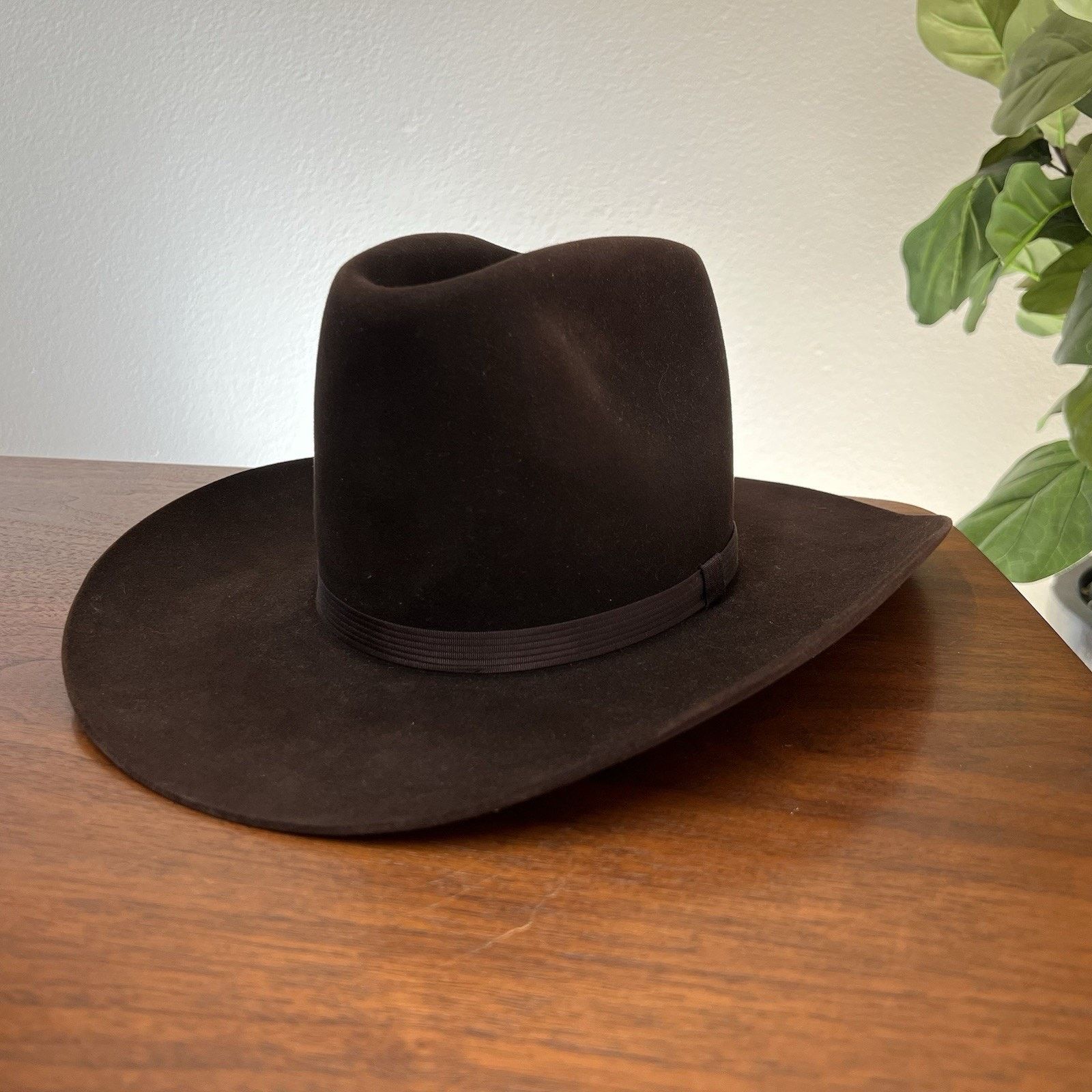 Other Vintage Resistol Spuridge XXX Beaver Cowboy Hat 3.75” Sz 7 Size ONE SIZE - 1 Thumbnail