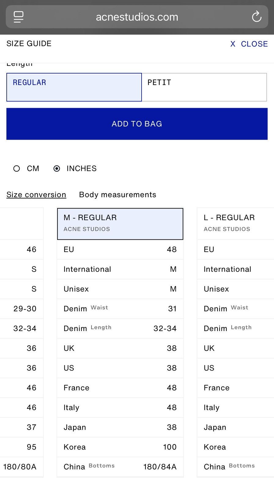 Acne Studios Acne studios 2023 baggy jeans Size US 32 / EU 48 - 10 Thumbnail