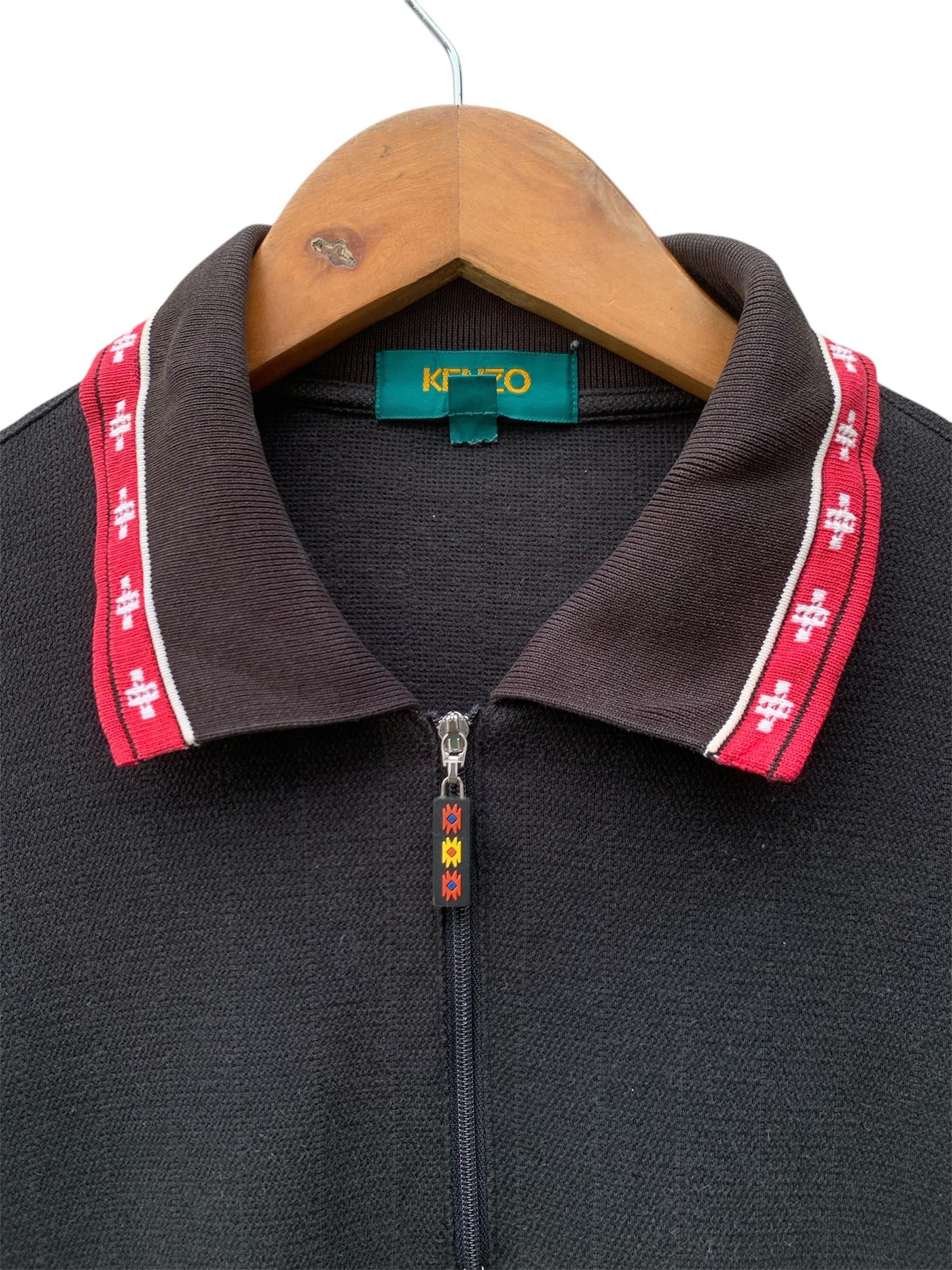 Kenzo Vintage Kenzo Golf Embroidery Long Sleeve Polos Size US M / EU 48-50 / 2 - 6 Thumbnail