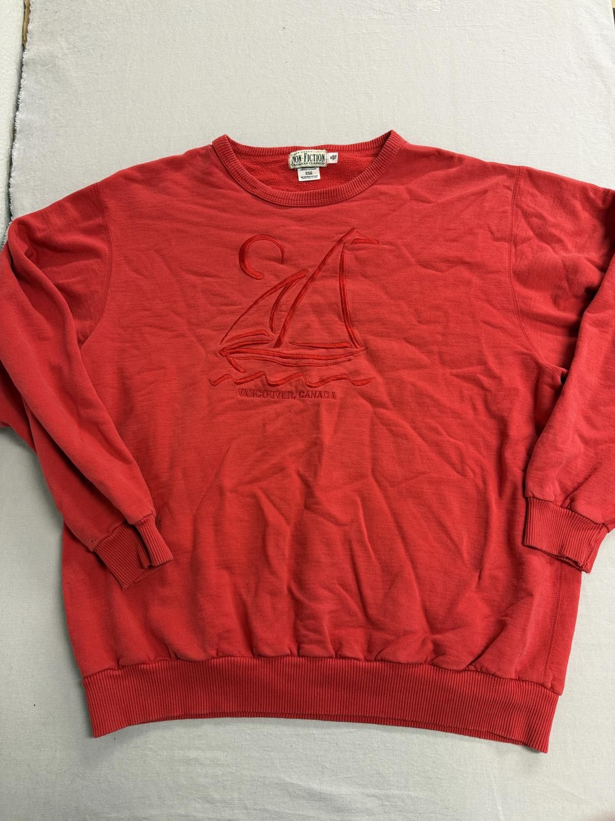 Other Vintage Vancouver Canada Sailing Crewneck Sweatshirt XL Size US XL / EU 56 / 4 - 1 Thumbnail