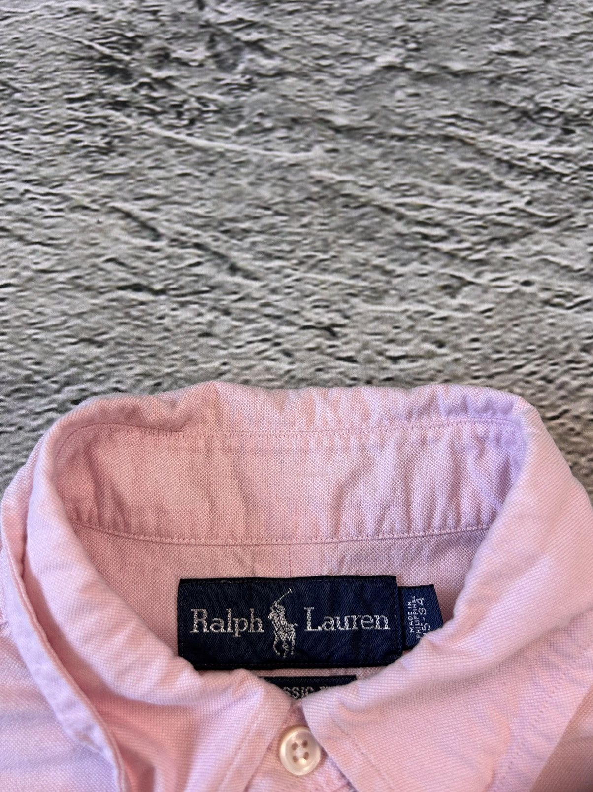 Polo Ralph Lauren × Ralph Lauren × Vintage Polo Ralph Lauren pink shirt button up longsleeve plain Size US M / EU 48-50 / 2 - 3 Thumbnail