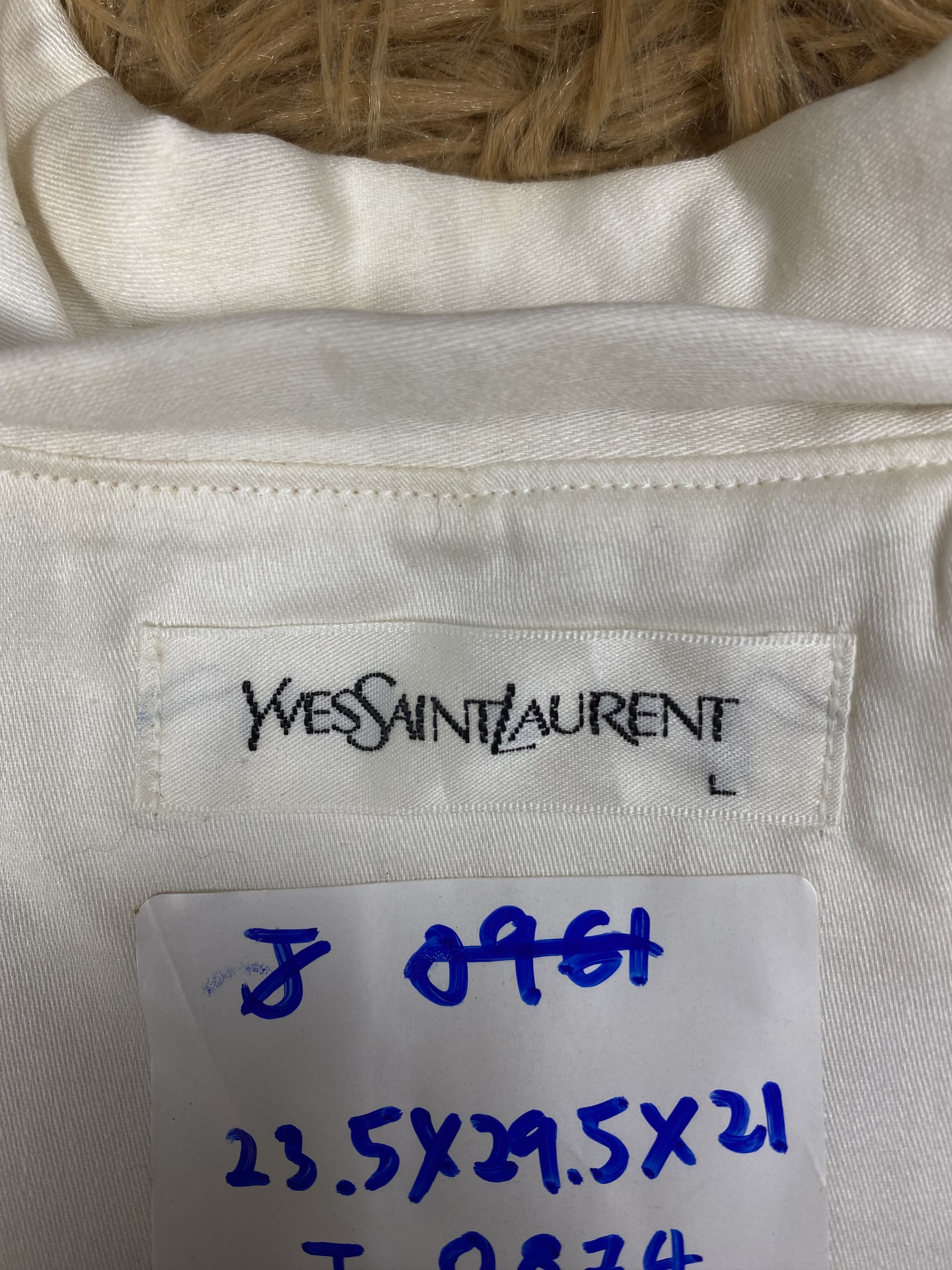 Yves Saint Laurent Vintage Yves Saint Laurent Button Jacket DJ0874 Size US L / EU 52-54 / 3 - 9 Thumbnail