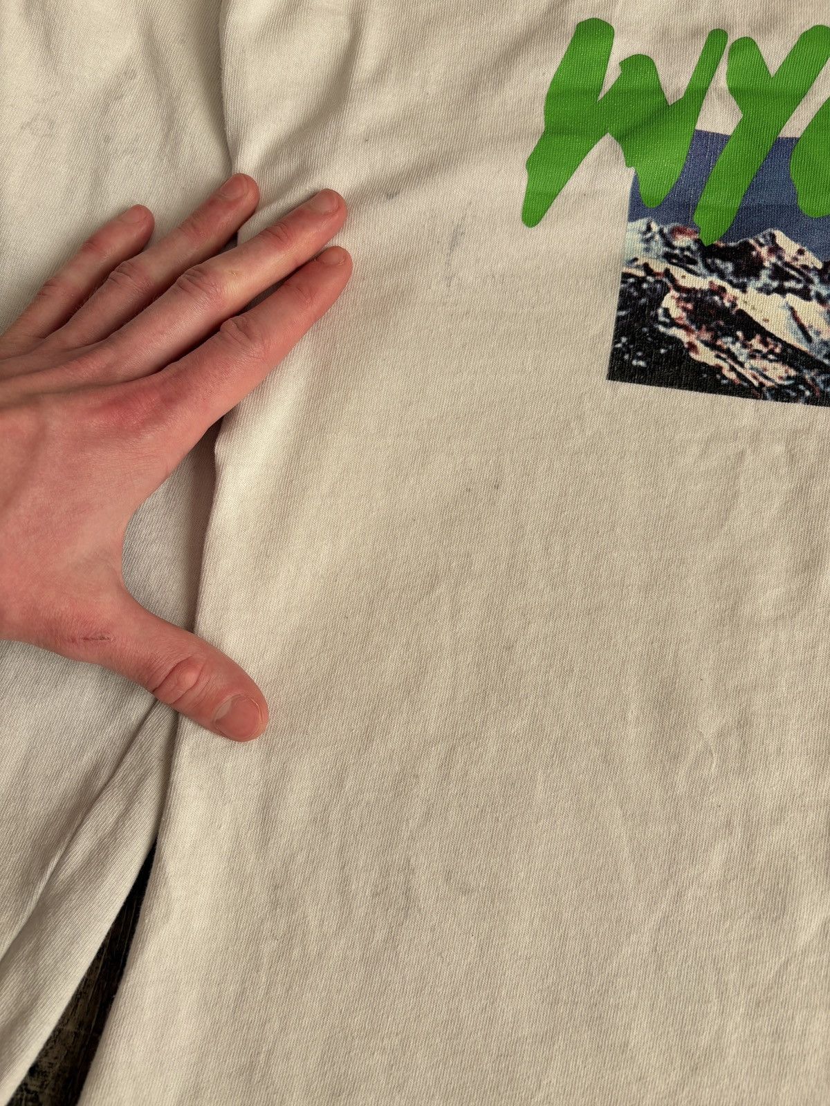 Rap Tees Kanye West Wayoming L/S 2018 Album Listening Long Sleeve Tee Size US M / EU 48-50 / 2 - 5 Thumbnail