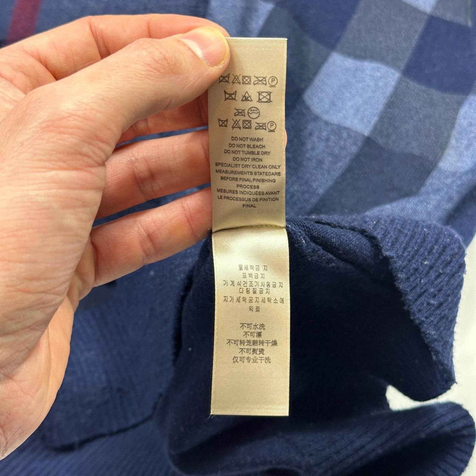Burberry Burberry Brit Scotland Wool & Cashmere Nova Check Jumper - S Size US S / EU 44-46 / 1 - 6 Thumbnail