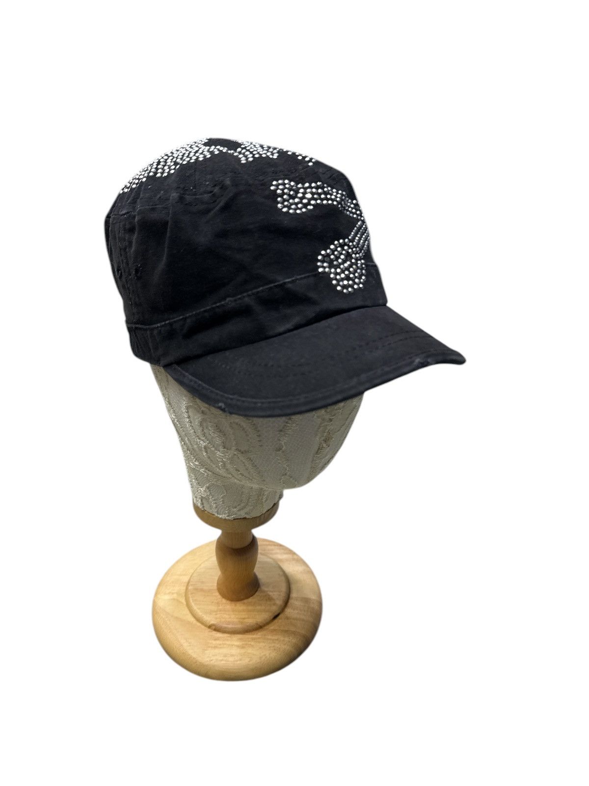 Japanese Brand × Swarovski LARGE SKULL PAINTER CAP Size ONE SIZE - 2 Thumbnail
