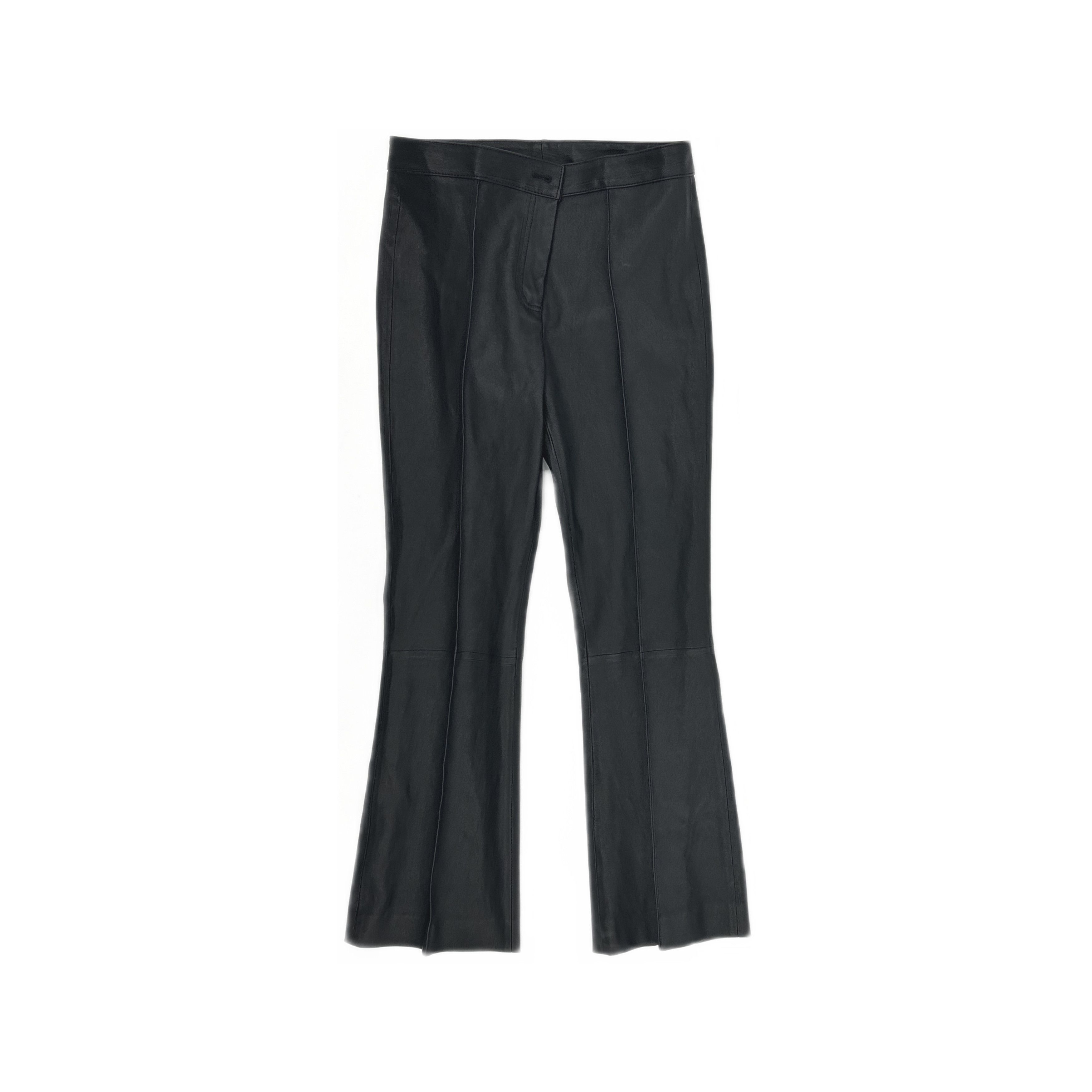 Chanel Chanel Leather Pants Size 36 Size 26" / US 2 / IT 38 - 1 Thumbnail