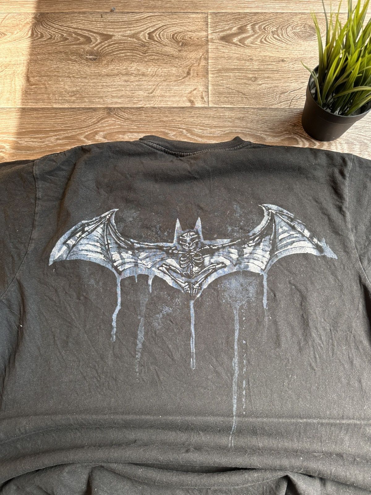 Affliction 🔥 RARE Batman Skull Gothic Punk T Shirt DC Comics Ed Hardy Size US XL / EU 56 / 4 - 4 Thumbnail