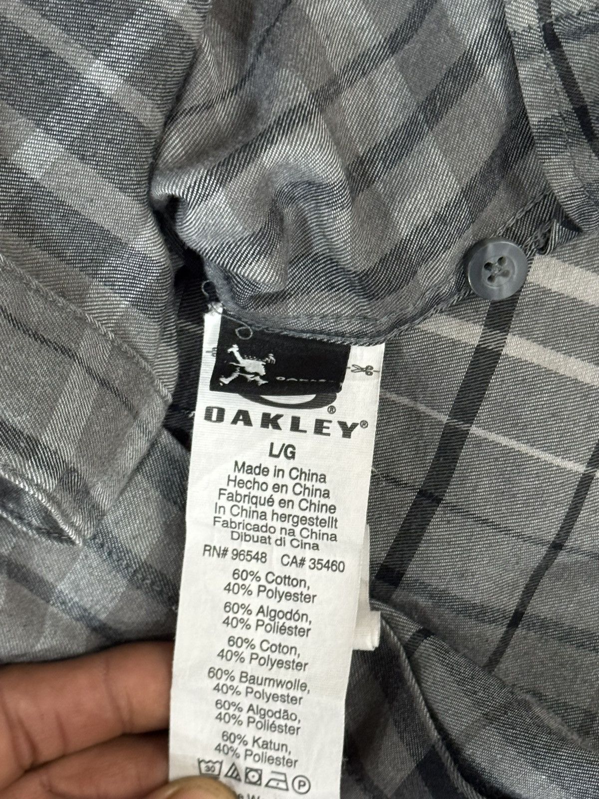 Oakley Vintage Oakley Button up shirt Size US L / EU 52-54 / 3 - 5 Thumbnail
