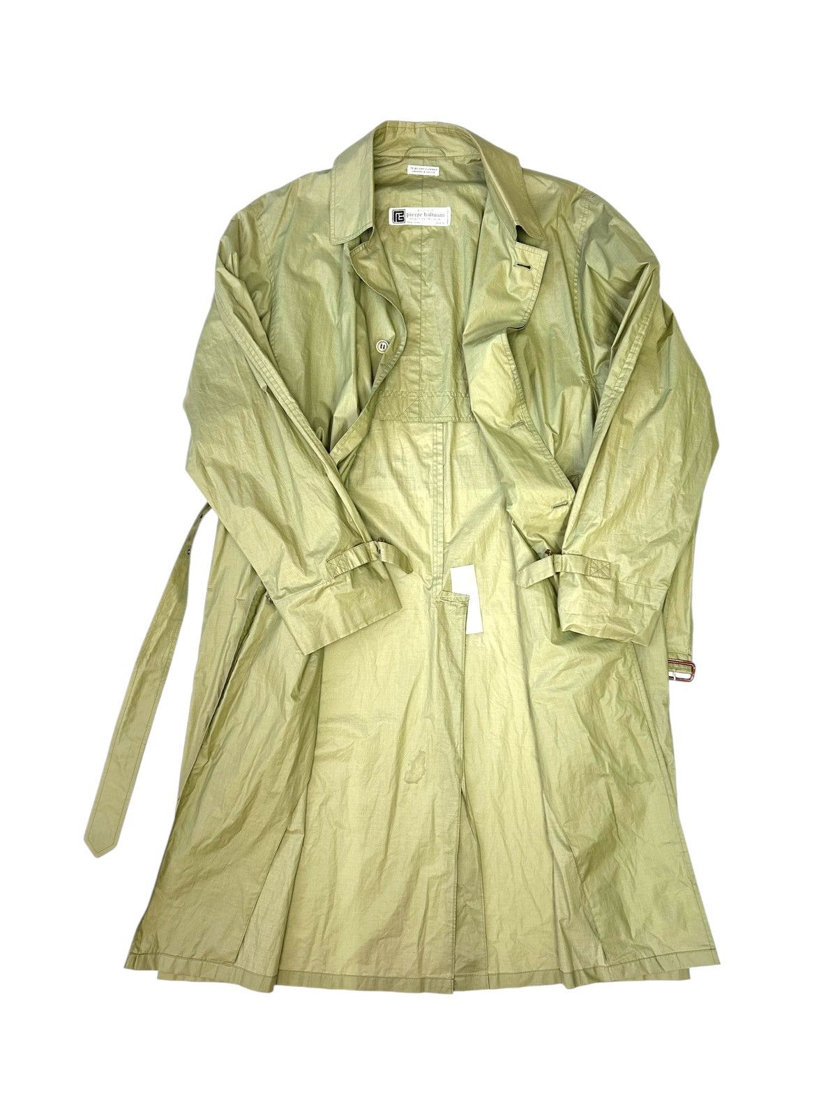 Pierre Balmain × Vintage Pierre Balmain vintage trench coat Size US XL / EU 56 / 4 - 3 Thumbnail