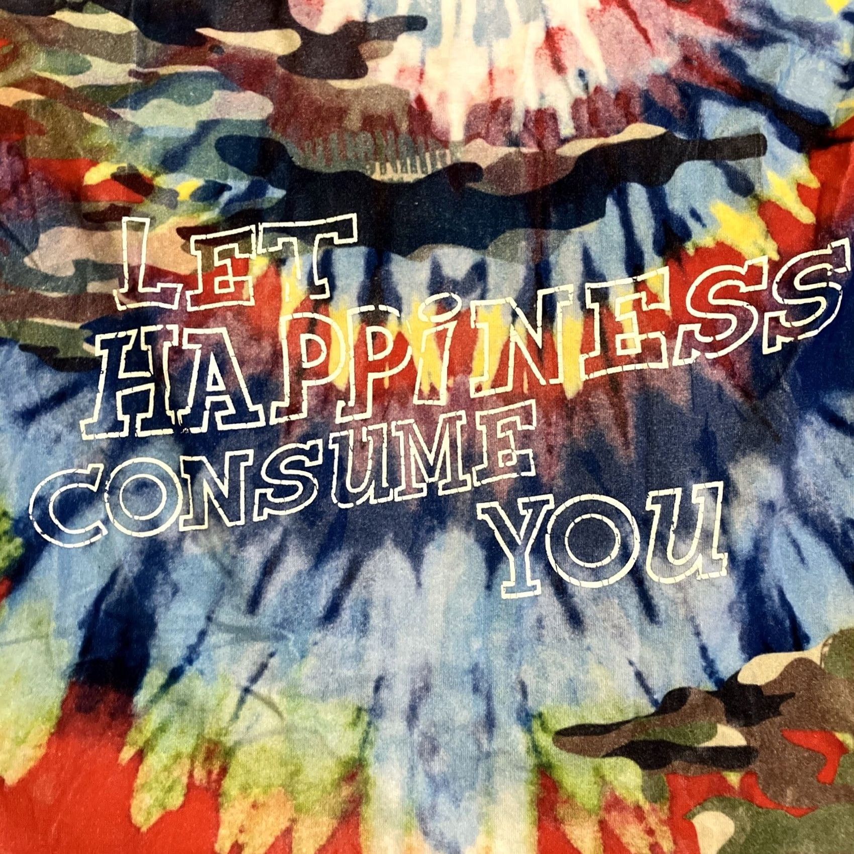 Billionaire Boys Club Billionaire Boys Club Tie Dye T Shirt LET HAPPINESS CONSUME YOU Small Size US S / EU 44-46 / 1 - 5 Thumbnail