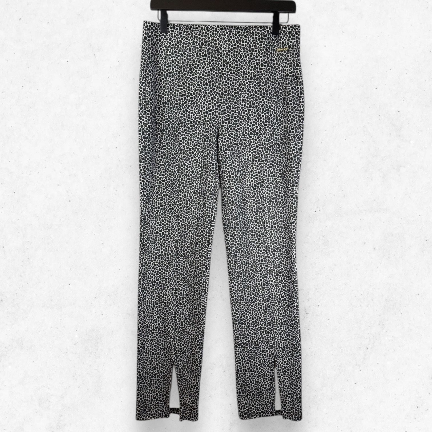 Michael Kors Michael Kors Black White Pull On Pants Women's M Jegging Size 30" / US 8 / IT 44 - 1 Thumbnail