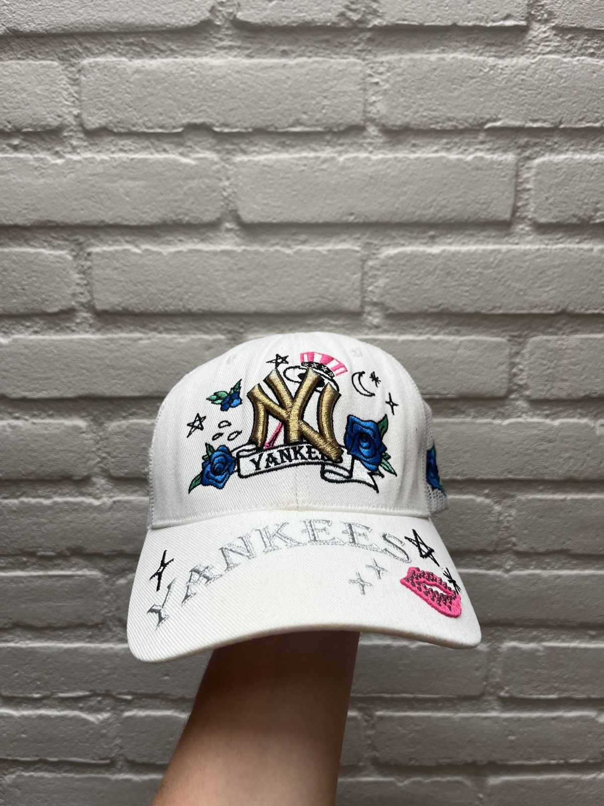 New York Yankees Yankees hat cap mlb korea y2k sport vintage baseball Size ONE SIZE - 1 Thumbnail
