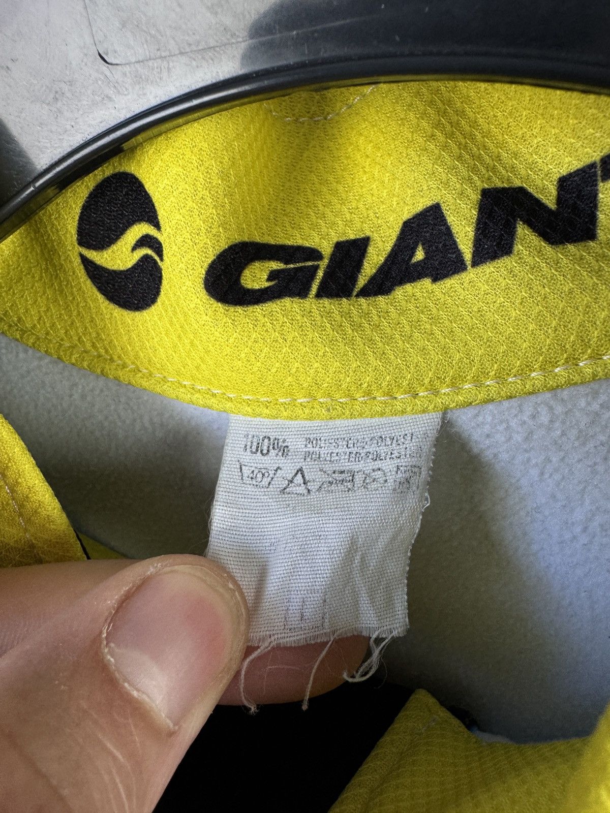 Giant Vintage Giant Cycling Jersey Vest Blue/Yellow SRAM Size US L / EU 52-54 / 3 - 9 Thumbnail