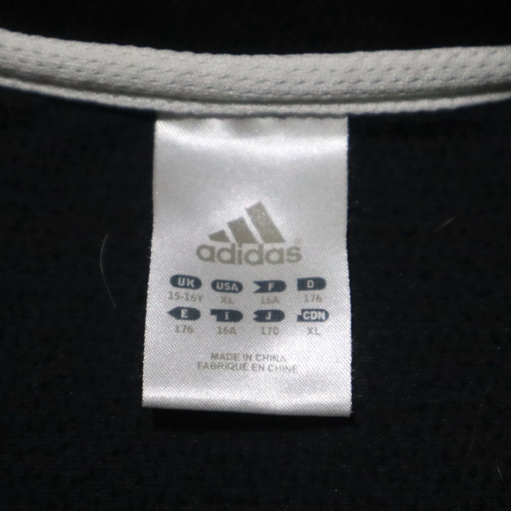 Adidas Adidas Sweater Shirt Mens XL Black White Stripe 1/4 Zippered Track Multicolor Pullover Size US XL / EU 56 / 4 - 3 Thumbnail